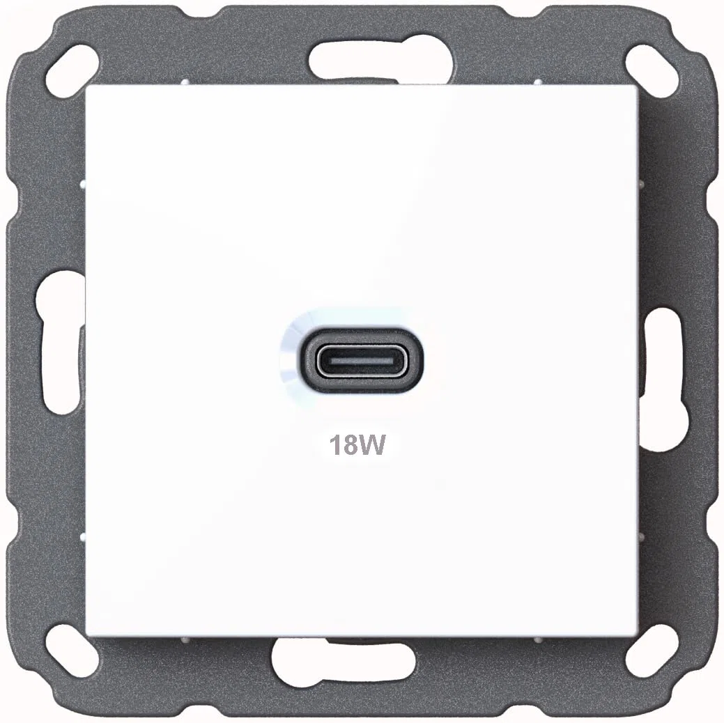 EHMANN Podtynkowa stacja ładująca USB z USB-C 18 Watt Charge