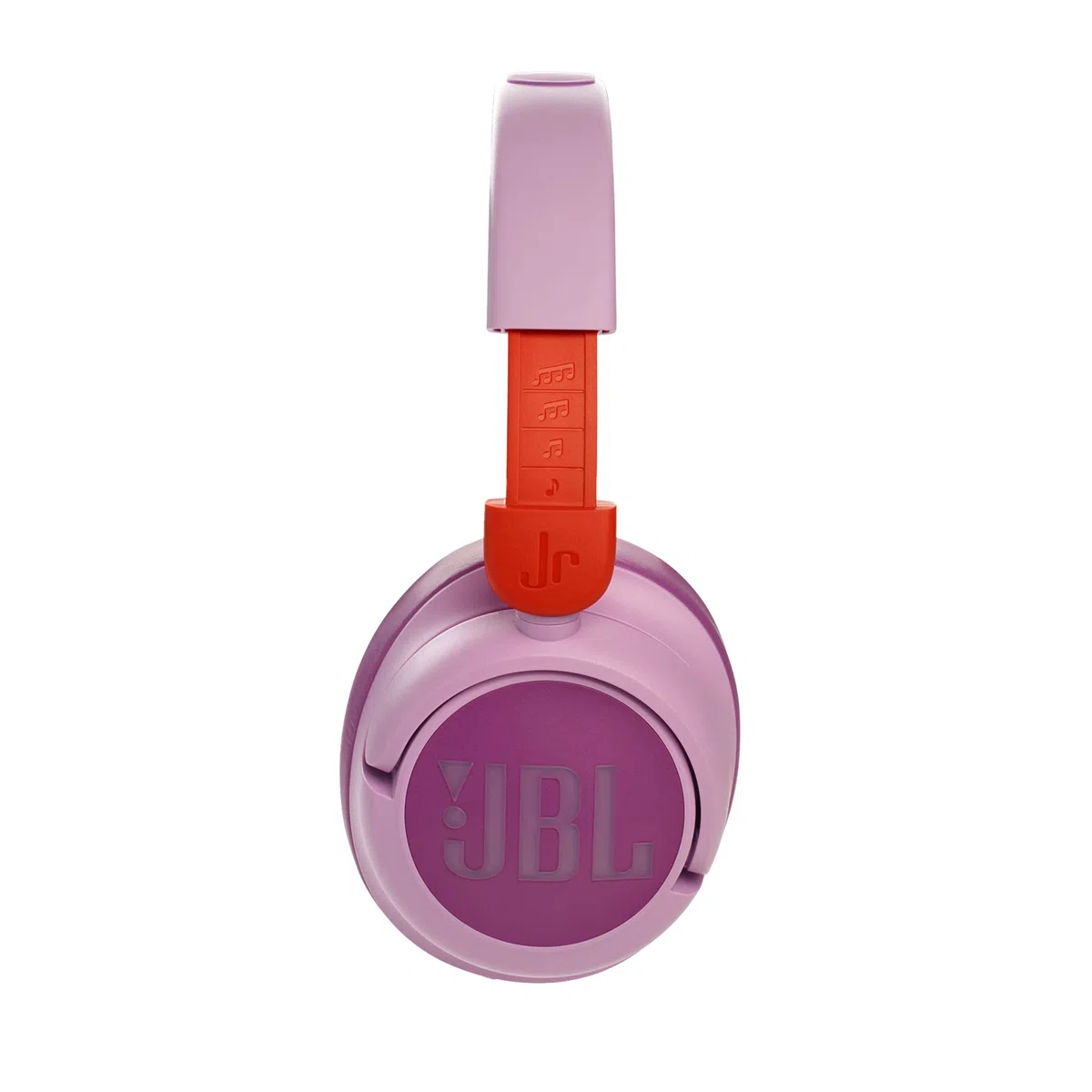 JBL JR 460 NC - bezprzewodowe słuchawki wokółuszne dla dzieci z technologią Sound Safe i lekką konstrukcją z miękkim poszyciem, Różowe