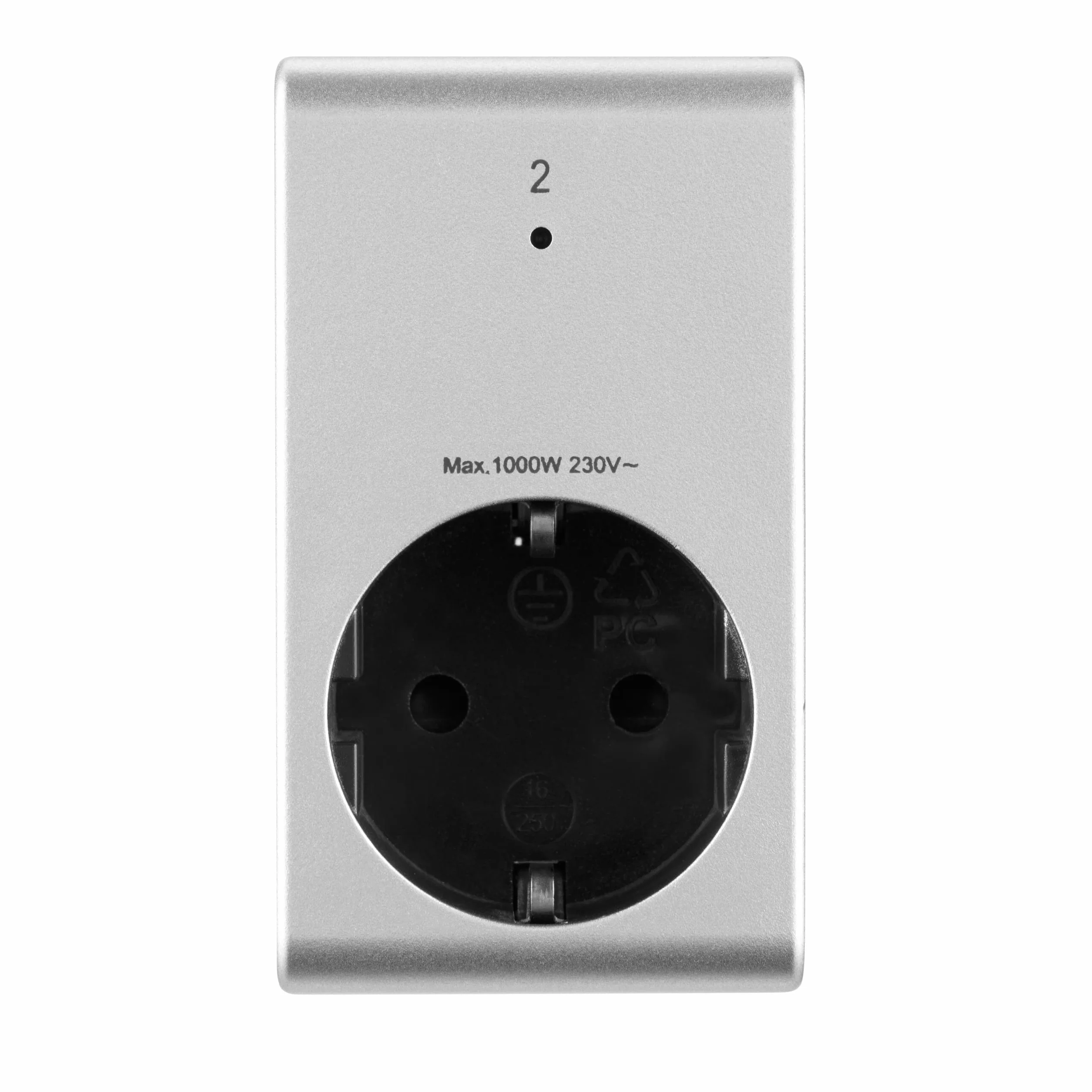 REV 3 gniazda radiowe pilot zdalnego sterowania 1000 W 25 m srebrny