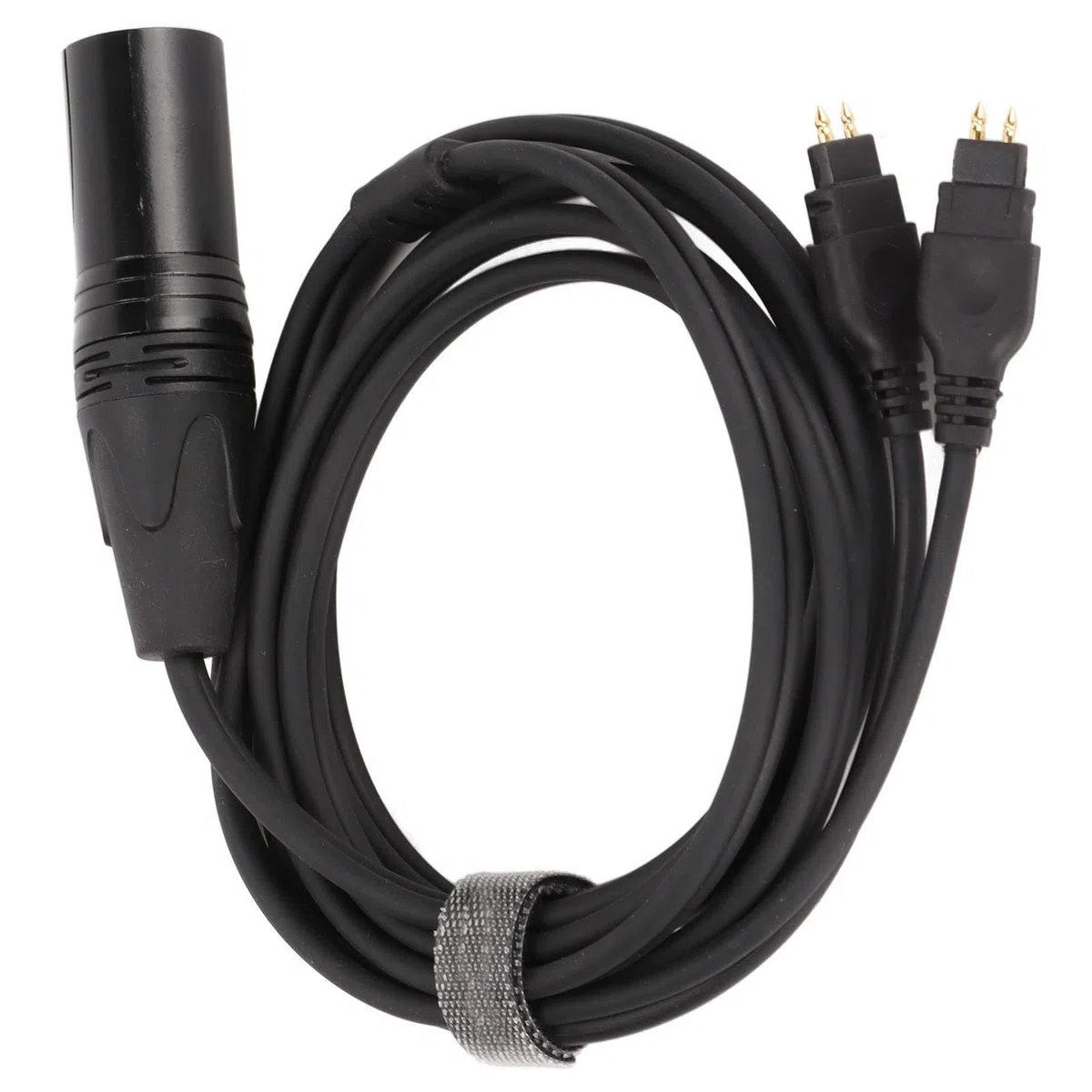 KIMISS Kabel do Aktualizacji Słuchawek 4-pinowy Męski XLR dla HD650 HD600 HD580 HD660S HD58X HD565 HD545 HD535 HD6XX - Ble, Kabel z Czystym Dźwiękiem