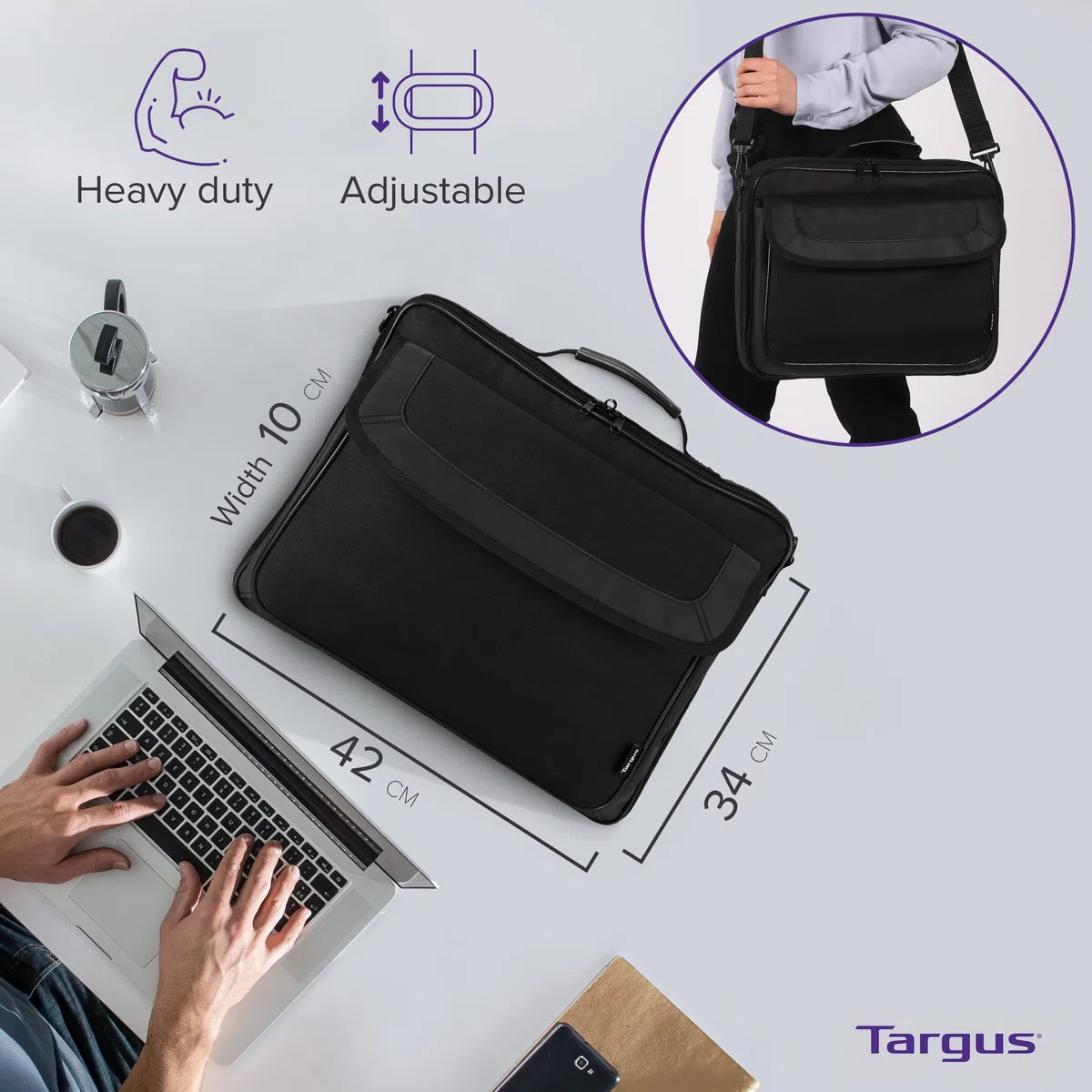 Targus Notebook Case TAR300 15,6", Torba Na Laptopa, Czarny