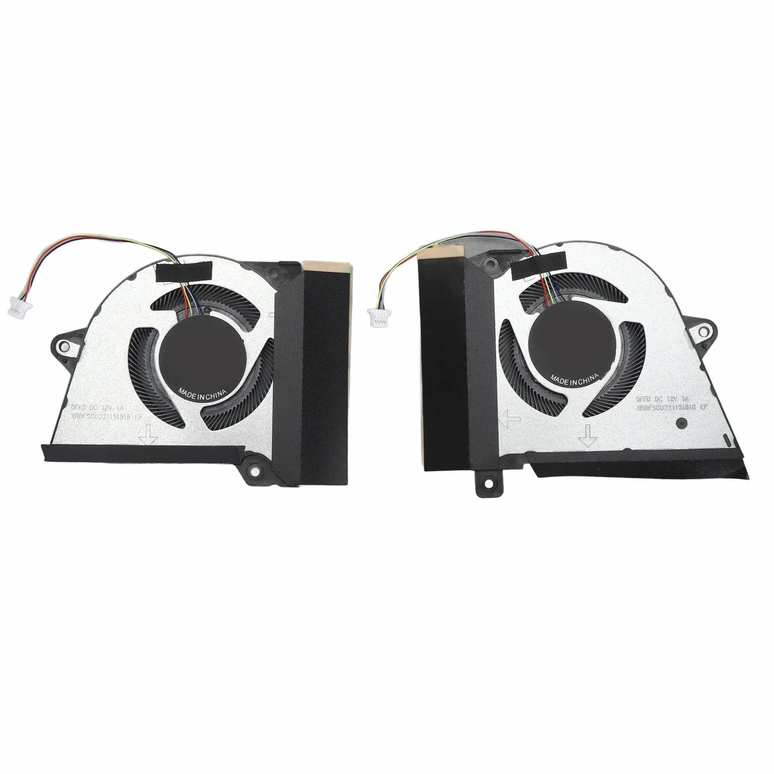 Zapasowy Wentylator Chłodzący do ROG Zephyrus G14 GA401 GA401I GA401IU GA401IV Laptopa, 4-pinowe Złącze Zasilania, DC 12V 1A (Wentylator chłodzący CPU i GPU)