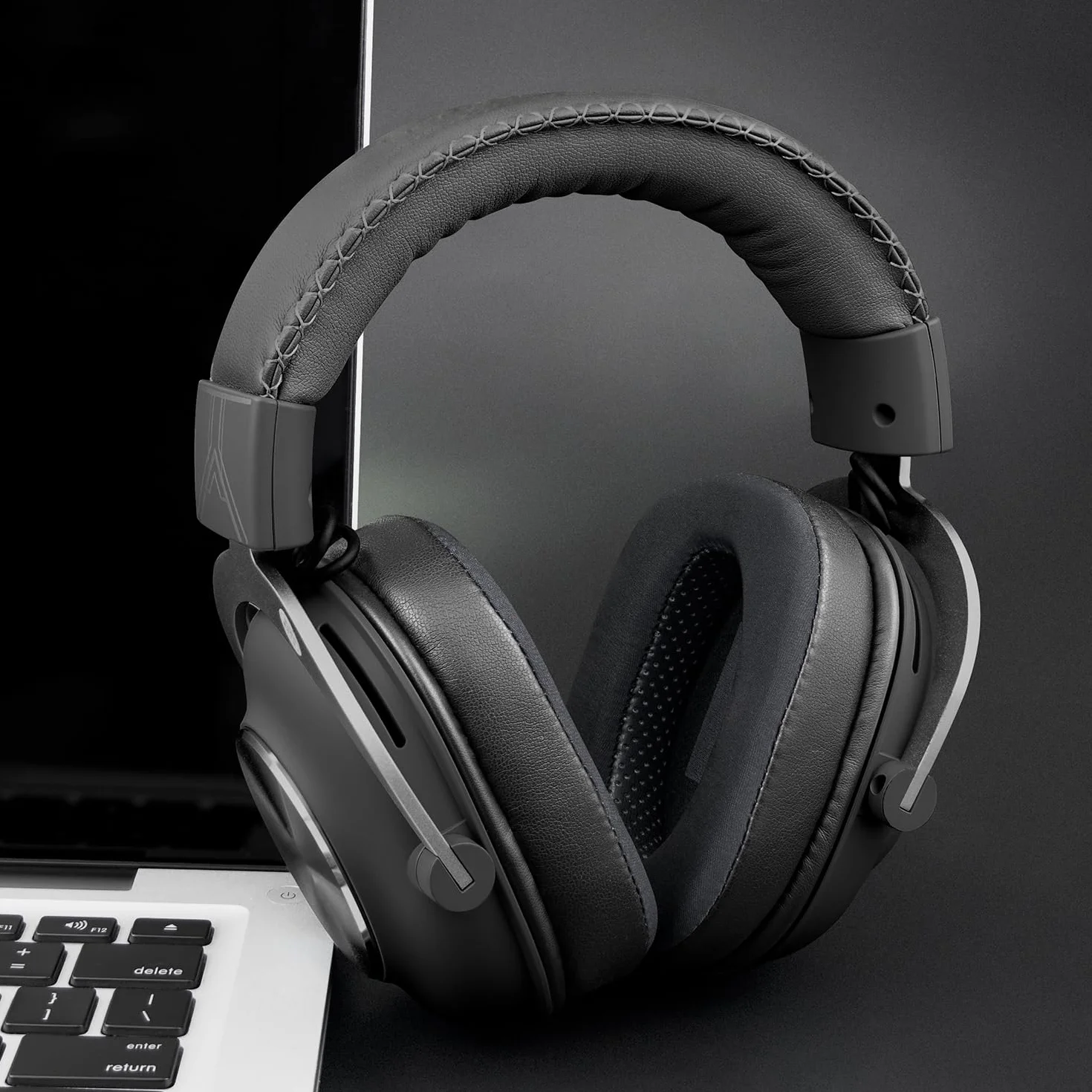 SOULWIT chłodząco-żelowych wymienne poduszki nauszniki do Logitech G Pro, G Pro X, G Prox 2, G Pro X SE Słuchawki,Nausznik z pianką izolującą hałas,Dodana grubość