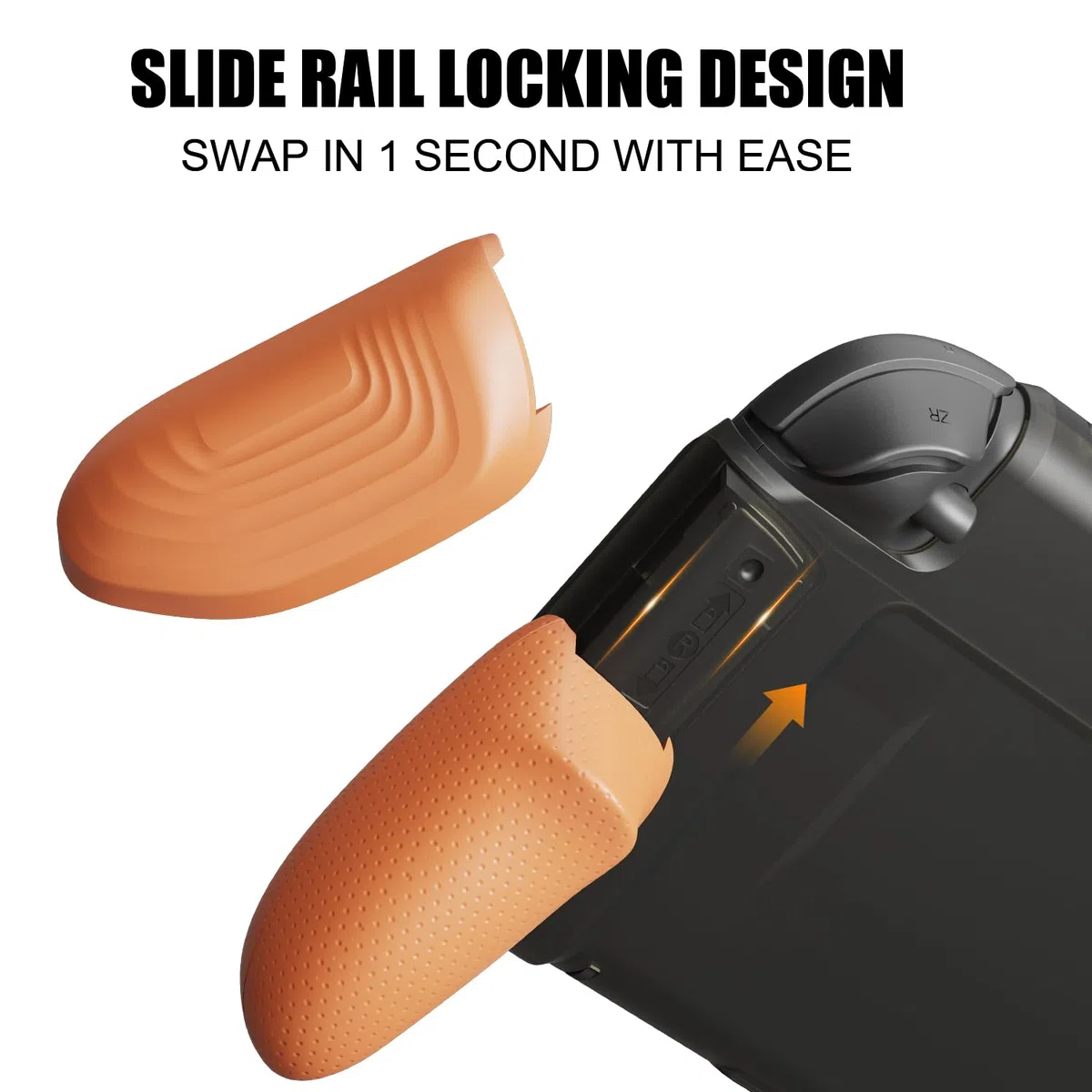 Savage Raven by Skull & Co. GripCase Bundle for Nintendo Switch 2: Dockable Soft Protective Case with Replaceable Grips [to fit All Hands Sizes], with Hard Shell Huge Storage Carrying Case, Black