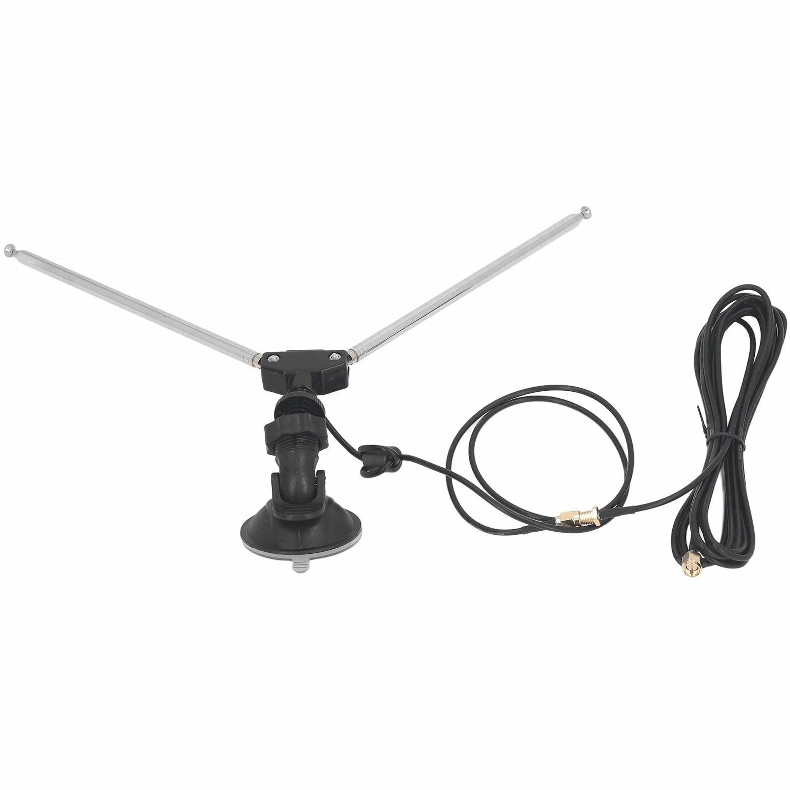 SDR Zestaw anteny odbiorczej kabel RG174 60 cm SMA VHF UHF dipol teleskopowy