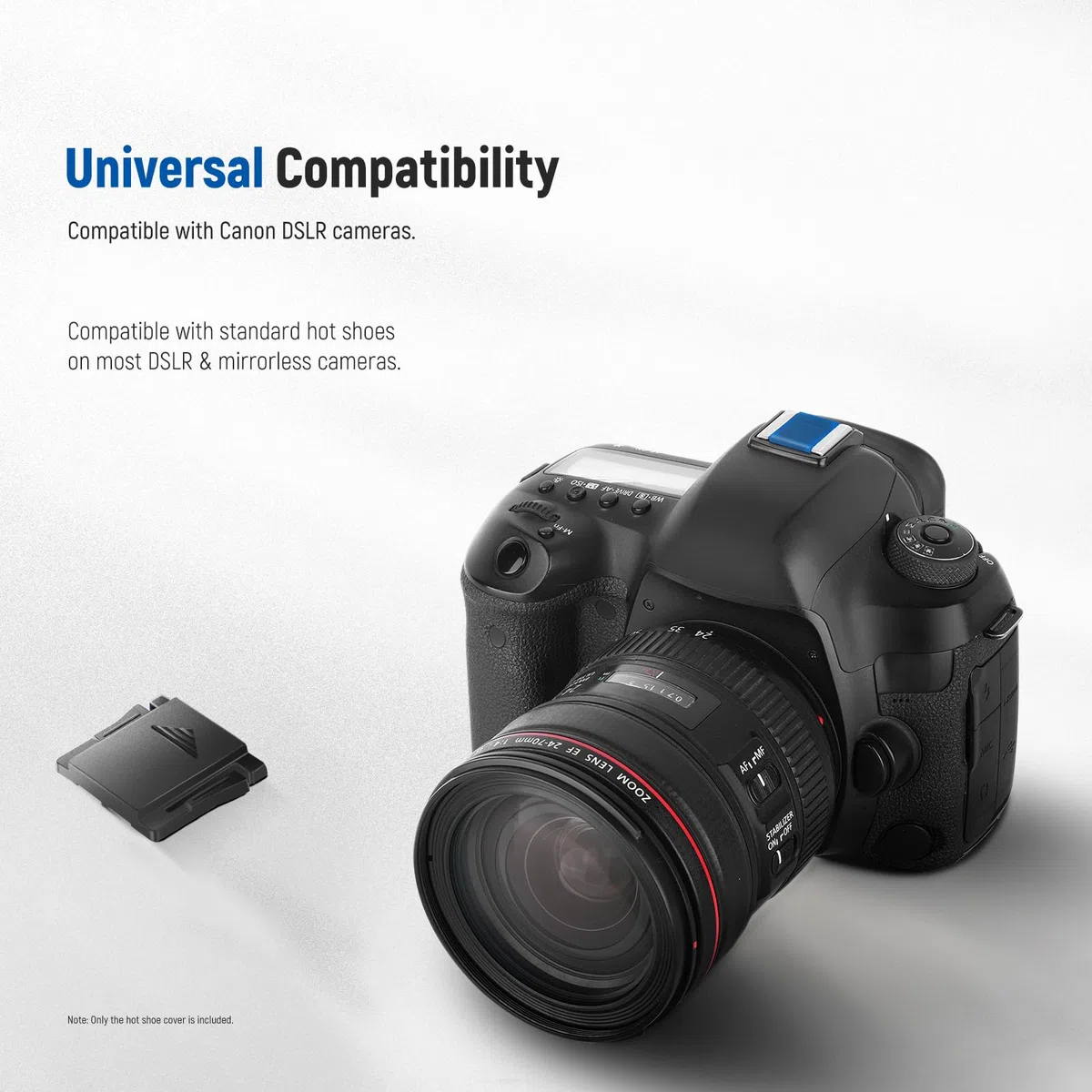 NEEWER Osłona na gorącą stopkę aparatu, 4-pak - kompatybilna z Canon EOS R5, R6, RP, 7D, 6D, 5D, seria 1, M50, M5, Rebel T8i, T7i, Nikon Z9, Z7, D90, D7500