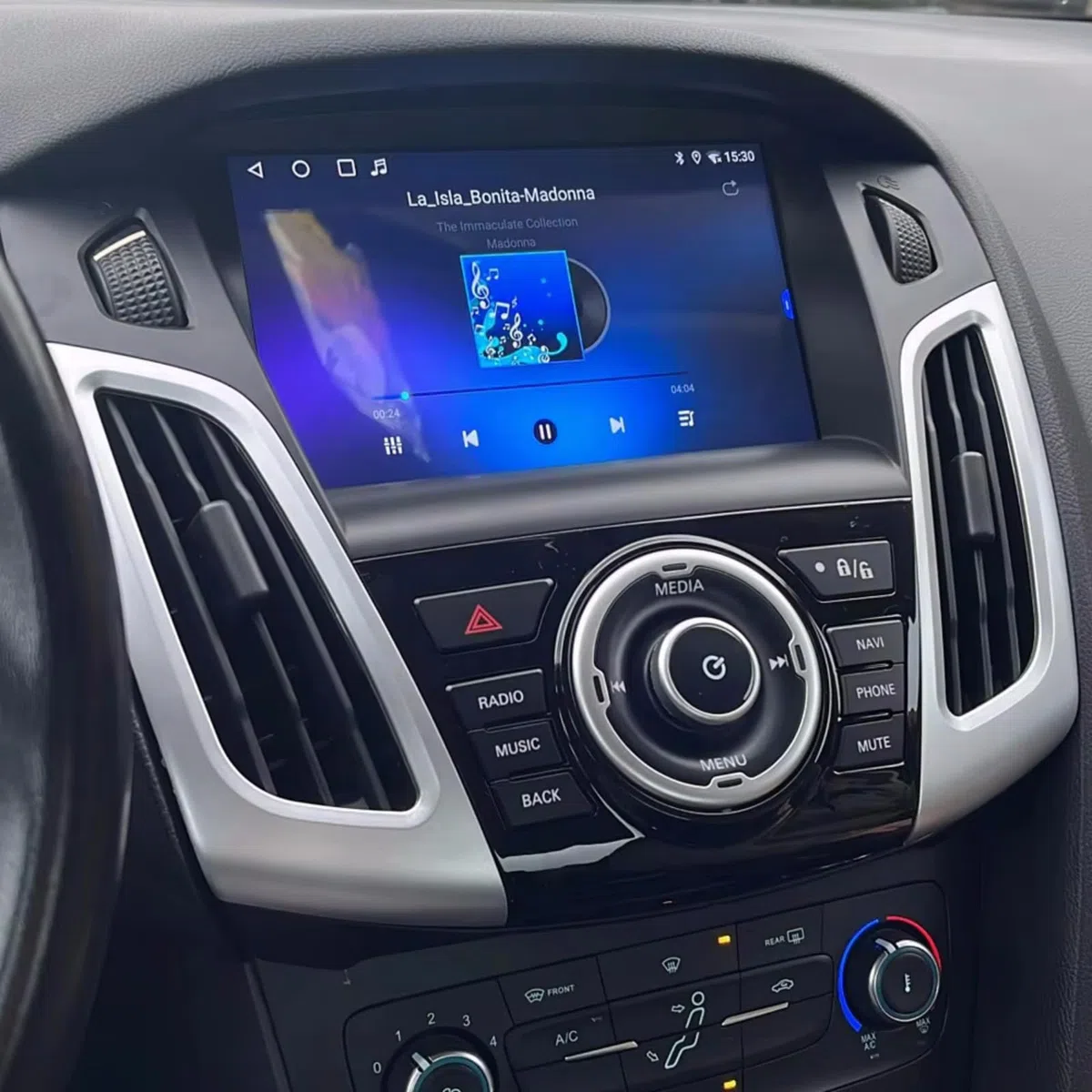 Radio samochodowe do FORD FOCUS MK3 2011-2019, system Android 13 4GB+64GB z Carplay Android Auto, 9-calowy qled ekran dotykowy, obsługuje Nawigację GPS WLAN BT LTE