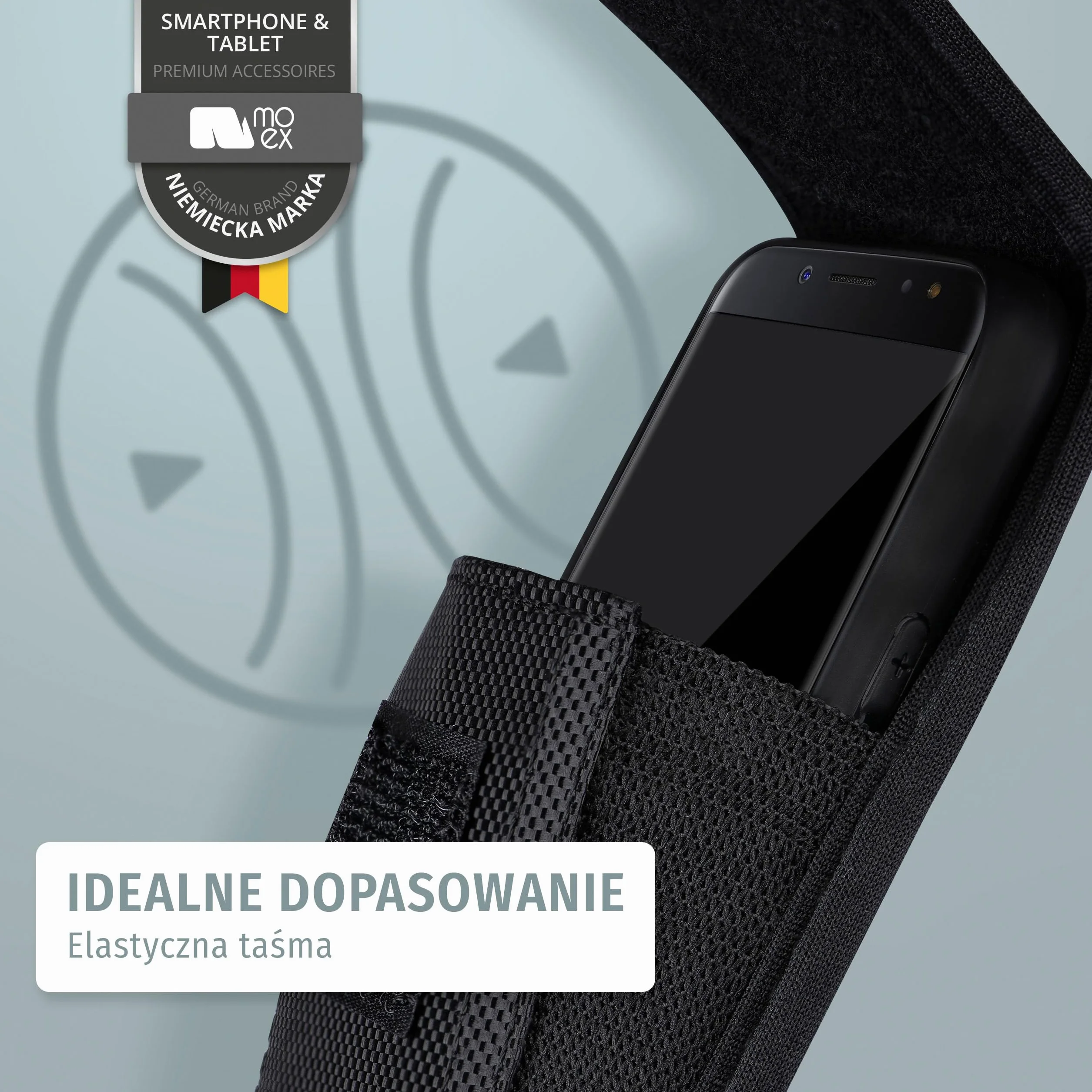 moex Agility Case do Samsung Galaxy A52 / A52s 5G etui ze szlufką na pasek, pokrowiec na pasek na telefon komórkowy outdoorowe etui na telefon komórkowy, nylonowy pasek etui na telefon komórkowy