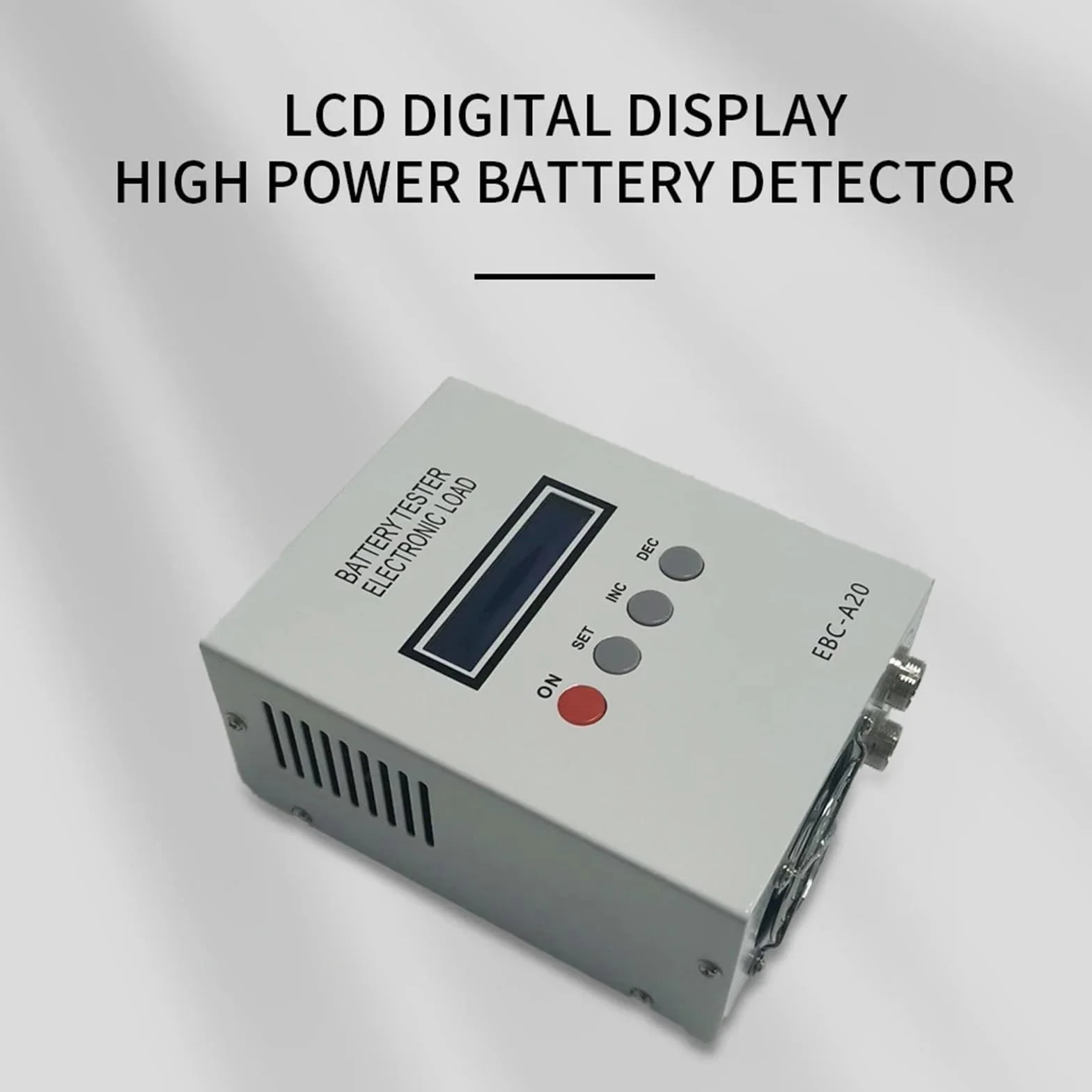 Elektroniczny tester obciążenia, Tester pojemności akumulatora, tester obciążenia litowo-kwasowego, 5A, 20A, rozładowanie, elektroniczny miernik