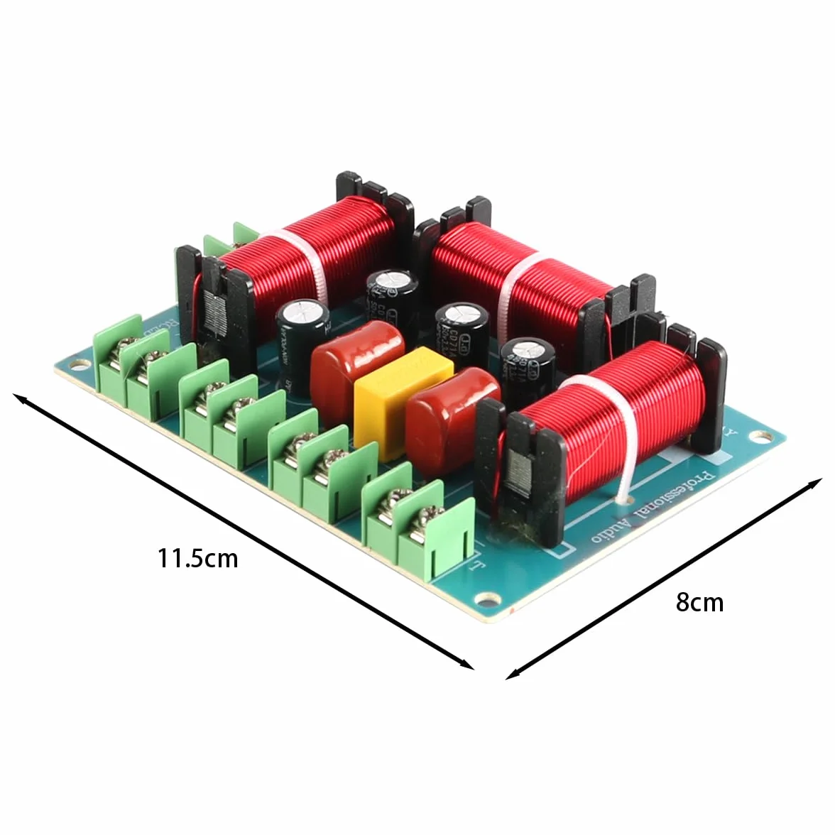 200W głośnik Crossover 4-drożny głośnik wysokotonowy średniotonowy basowy dzielnik częstotliwości audio