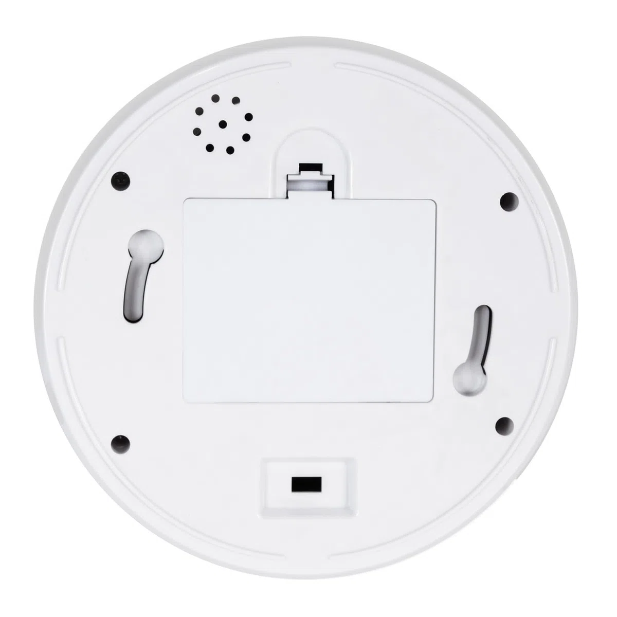 Maclean DC2300 atrapa kamery z migającą diodą LED, realistyczna kamera do monitoringu wewnątrz i na zewnątrz, zasilana bateriami, łatwy montaż, odporna na warunki atmosferyczne (2 sztuki)