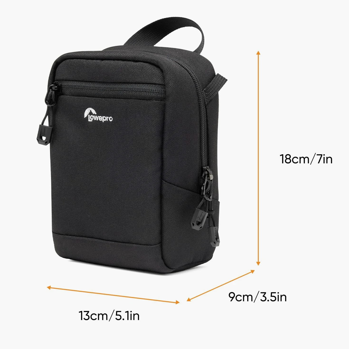 Lowepro ProTactic CS 60 III etui na aparat, kompatybilne z plecakiem na aparat ProTactic 350/450 III akcesoria obudowa system modułowy, wymiary wewnętrzne 17 cm x 8 cm x 12 cm, akcesoria do aparatu,