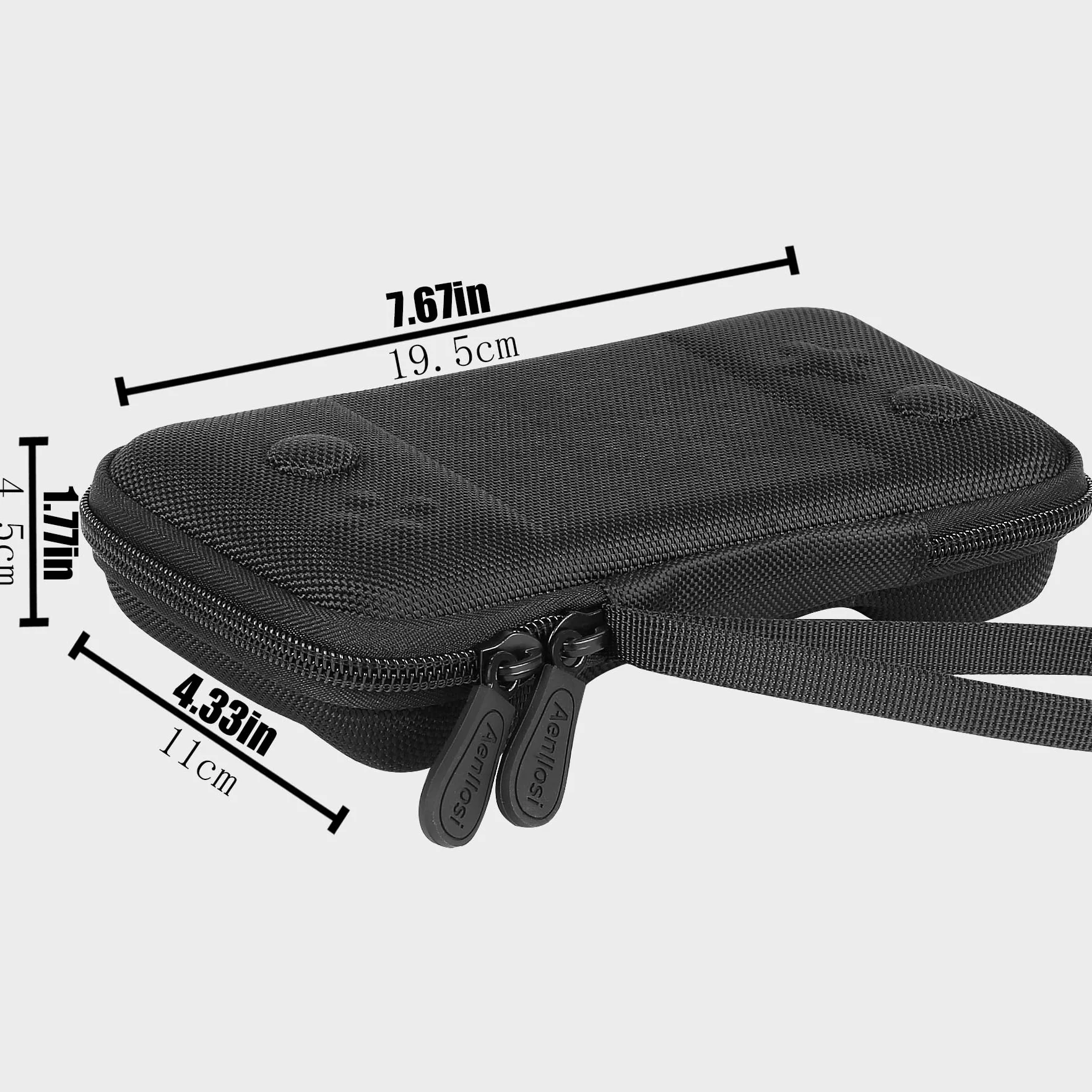 Etui Aenllosi do Razer Kishi V2, twarde etui na kontroler do gier, czarne