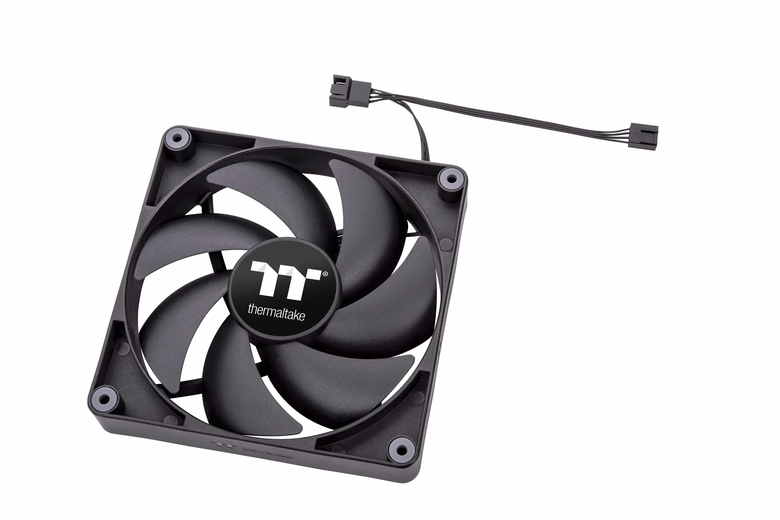 Thermaltake CT140 PC Cooling Fan | 2 Pack, Black