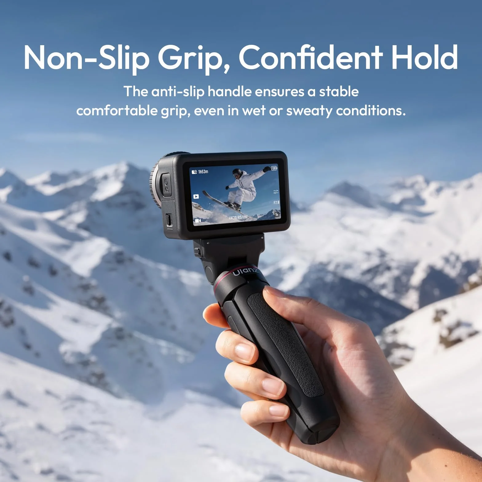 ULANZI MT99 Mini statyw magnetyczny szybkie zwalnianie DJI Osmo Action 6 Nano 2 w 1 26 cm teleskopowy 3-sekcyjny