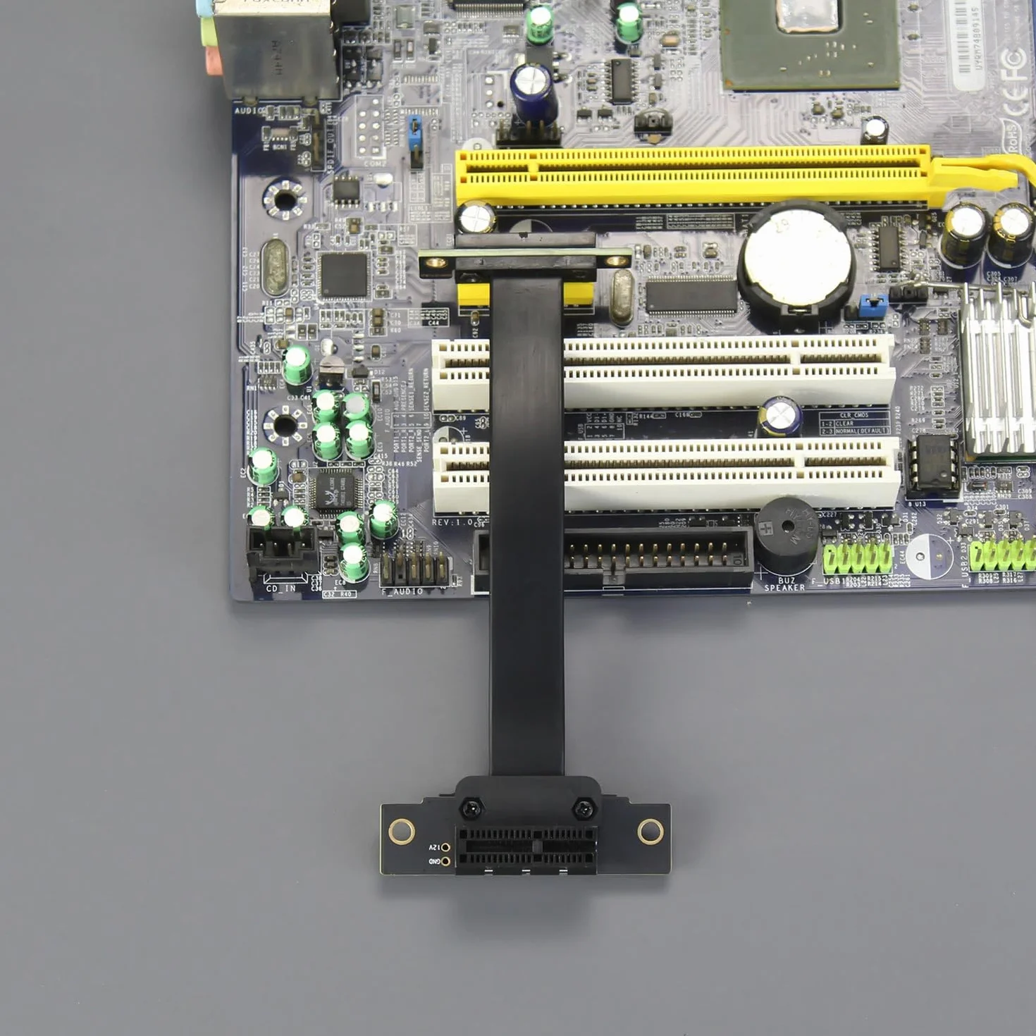 GLOTRENDS 100mm PCIe 3.0 X1 Riser Kabel dla kart M.2