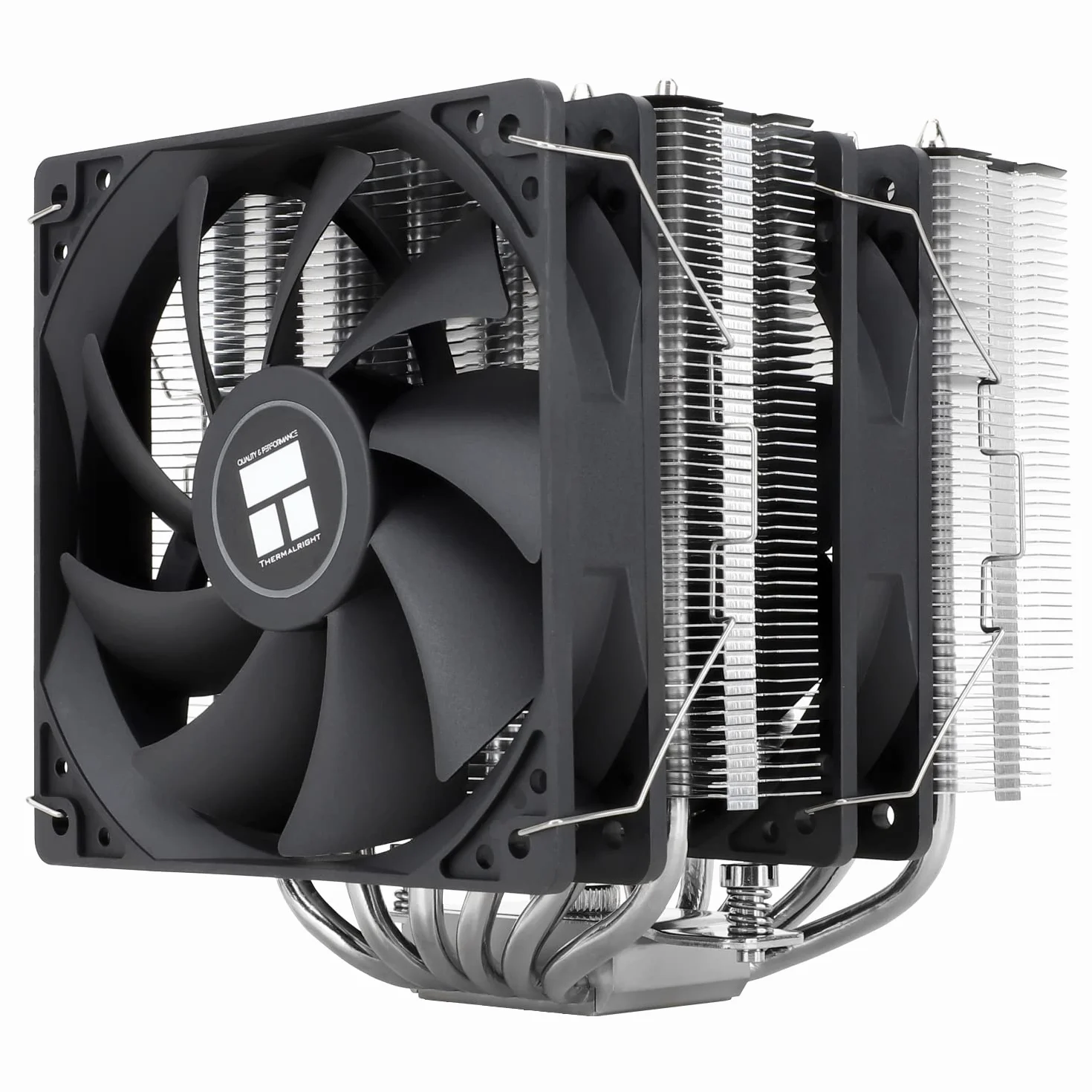 Thermalright Peerless Assassin 120 SE układ chłodzenia procesora, 6 ciepłowodów, wentylator Dual 120 mm TL-C12C PWM, aluminiowa osłona radiatora, AGHP, do AMD AM4 AM5/Intel 1700/1150/1151/1200