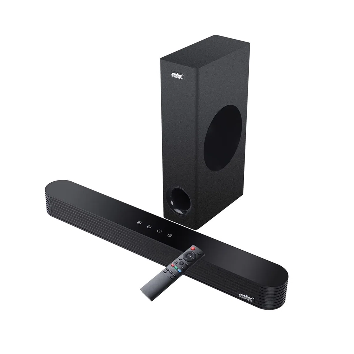Głośnik komputerowy 120W 2.1 Soundbar kino domowe system dźwiękowy TV głośnik Bluetooth Sound Bar z subwooferem wsparcie optyczne Aux koncentryczny RCA USB głośniki biurkowe