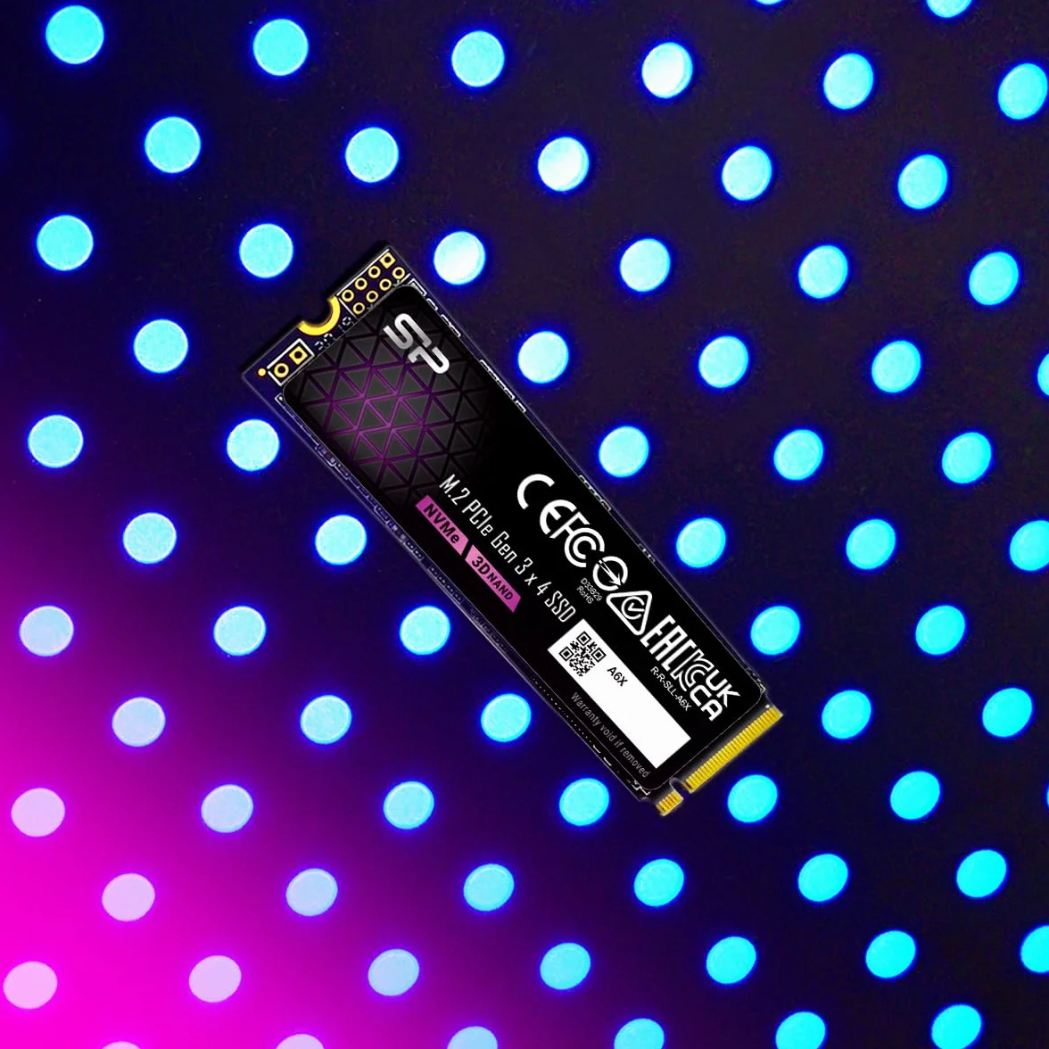 Silicon Power 2 TB NVMe M.2 PCIe Gen3x4 2280 SSD (SP002TBP34A60M28AY)