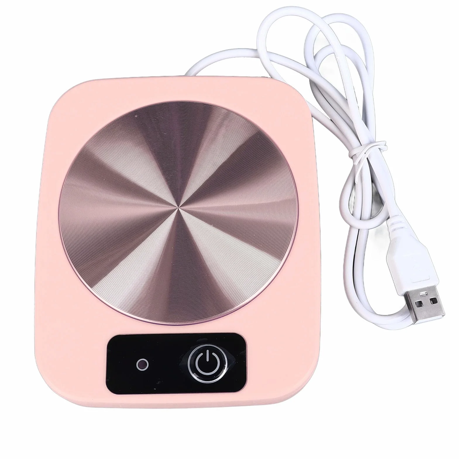 Cryfokt Podgrzewacz do Kawy, Inteligentny, Stała Temperatura, Zasilany Przez USB, Przenośny Podgrzewacz do Filiżanek do Biura, Podróży, Domu, Wodoodporny, Lekki, Kompaktowy, Odpowiedni do Gorących