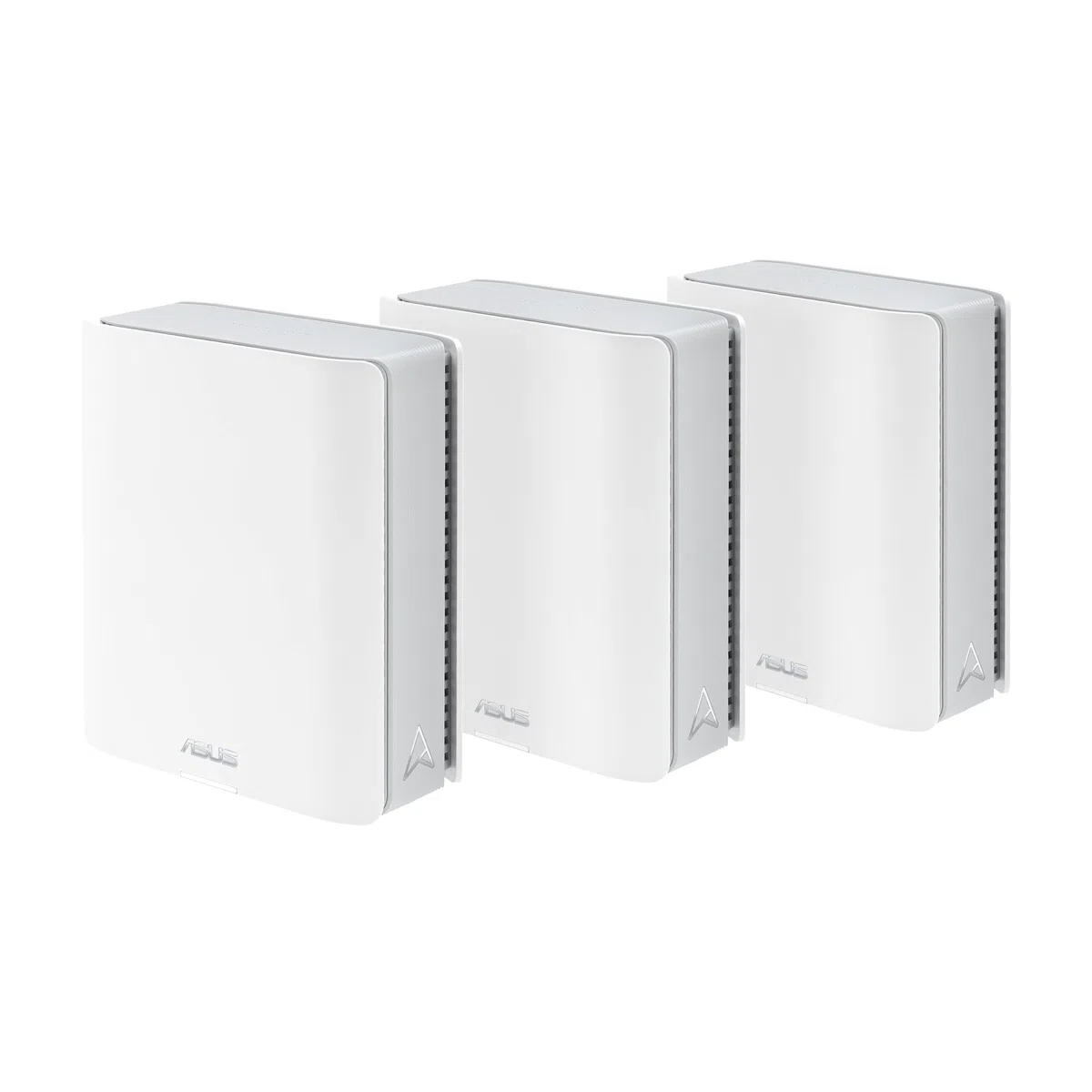 ASUS ZenWiFi BT10 3-Pack - Triband WiFi 7 Mesh, 18 Gb/s, 780 m2 (3 sztuki), dwa porty 10G, w zestawie kontrola bezpieczeństwa i rodzicielska, Smart Home Master SSIDs, Mobile Tethering 4G i 5G, biały