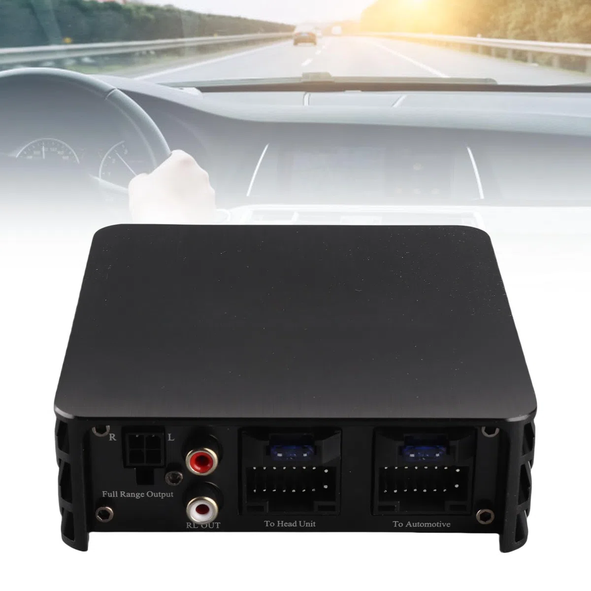 Generic Pasuje do Wzmacniacza Samochodowego DSP dla Smartfona z Systemem Zwiększona jakość dźwięku. System Audio Pojazdu ze Stopu Aluminium o Mocy 320 W Klasy AB (6 kanałów)