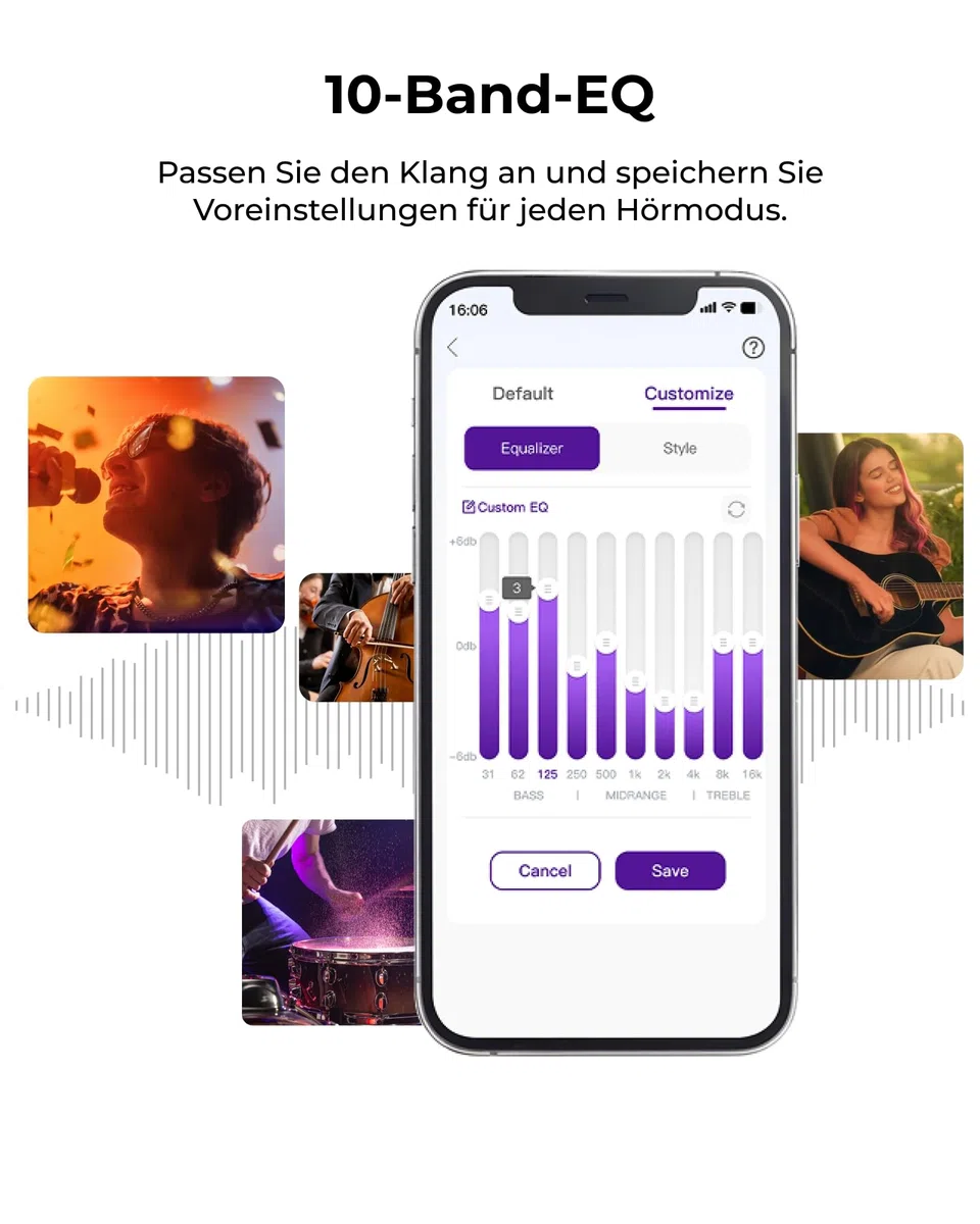 ULTIMEA 7.1-kanałowy system dźwięku przestrzennego do TV, Dolby Atmos Soundbar z 4 głośnikami Surround, VoiceMX, BassMX, 420 W, soundbar do Smart TV, HDMI eARC, sterowanie aplikacją, Aura A60 Pro