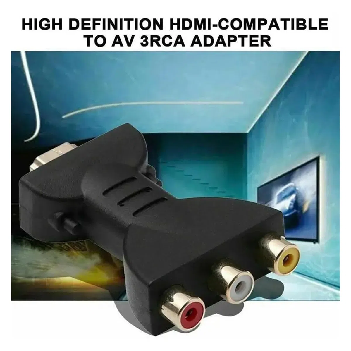 Adapter HDMI do 3RCA AV Digital Converter for PC Projector TV Box