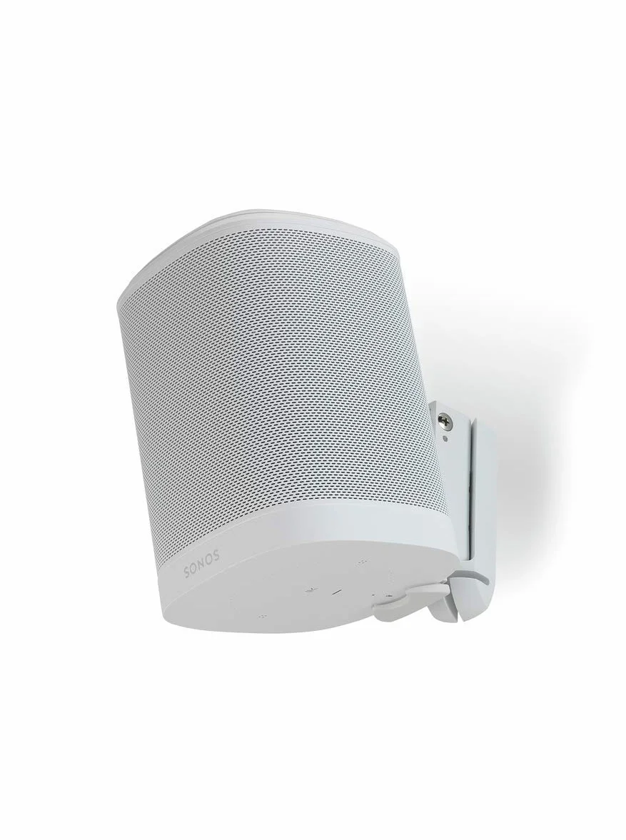 Flexson Uchwyty ścienne do Sonos One, One SL i Play:1 - białe (para)