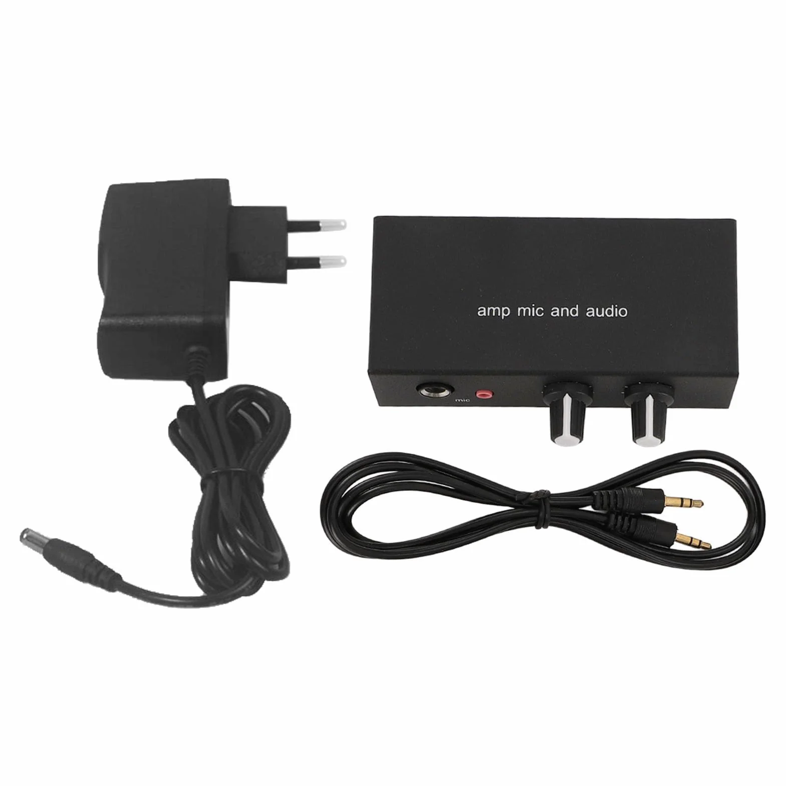 Przedwzmacniacz Gramofonowy Mini Stereo Audio Hi-Fi z 3 Portami Wyjściowymi