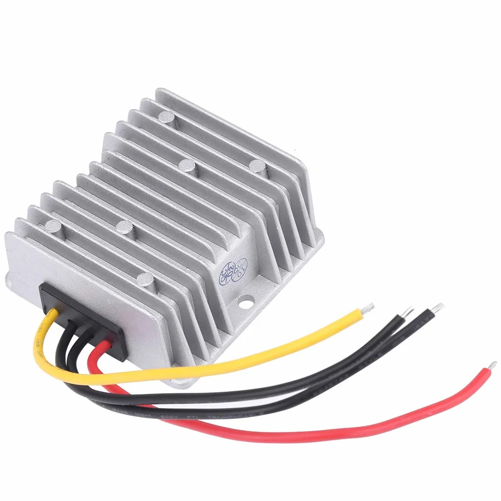 Przetwornica Napięcia DC DC8V ~ 40V do DC12V 6A 72W Auto Step UP Konwerter Obniżający Napięcie Regulator Napięcia Boost Moduł Wodoodporna Obudowa ze Stopu Aluminium