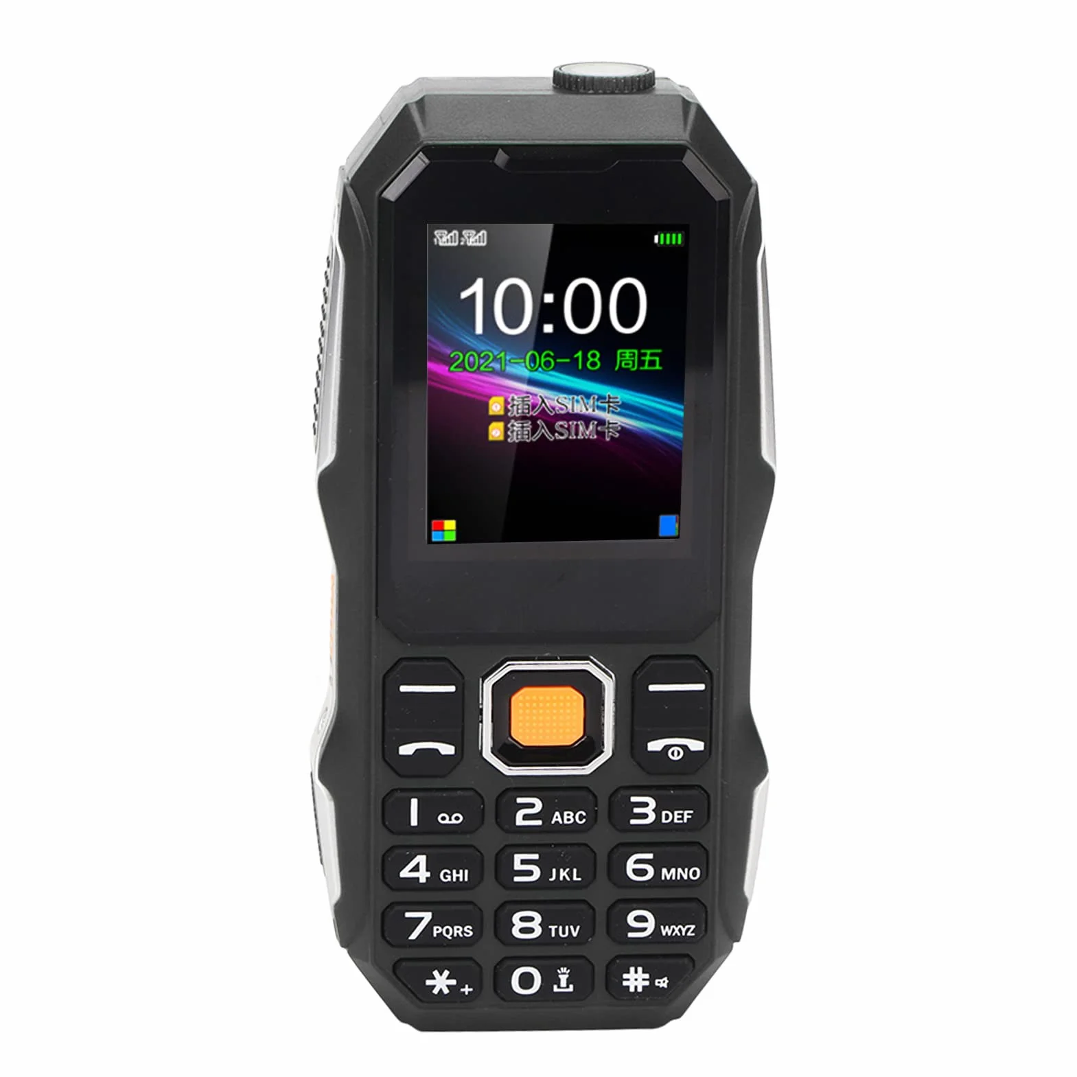W2021 Odblokowane Telefony Komórkowe dla Seniorów, Telefon Komórkowy 2G Dual SIM, Duży Przycisk, Głośna Pomoc Głosowa, Super Latarka, Odblokowany Telefon dla Starszych Rodziców,