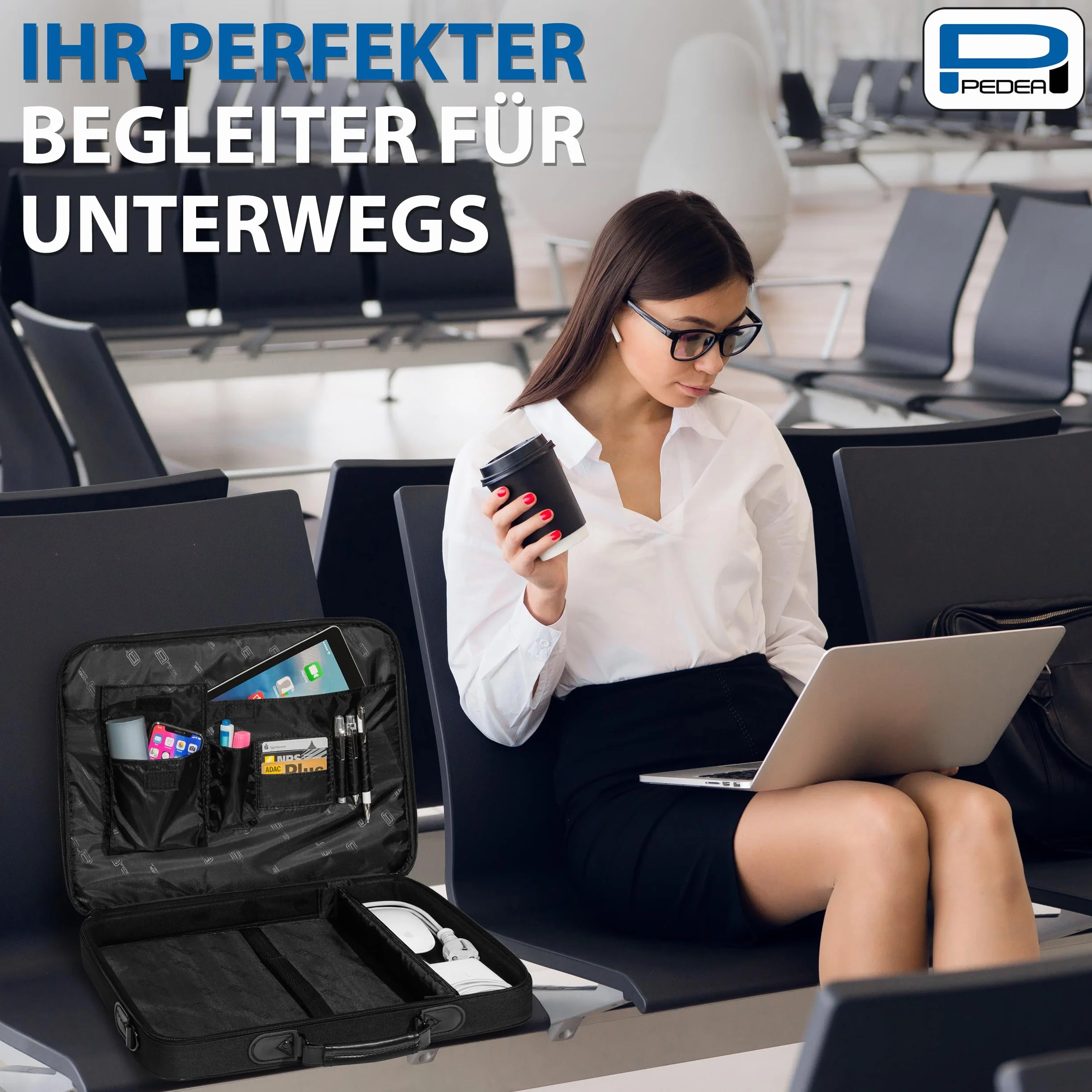 Pedea Torba na laptopa Trendline 18,4 cala (50 cm) czarna