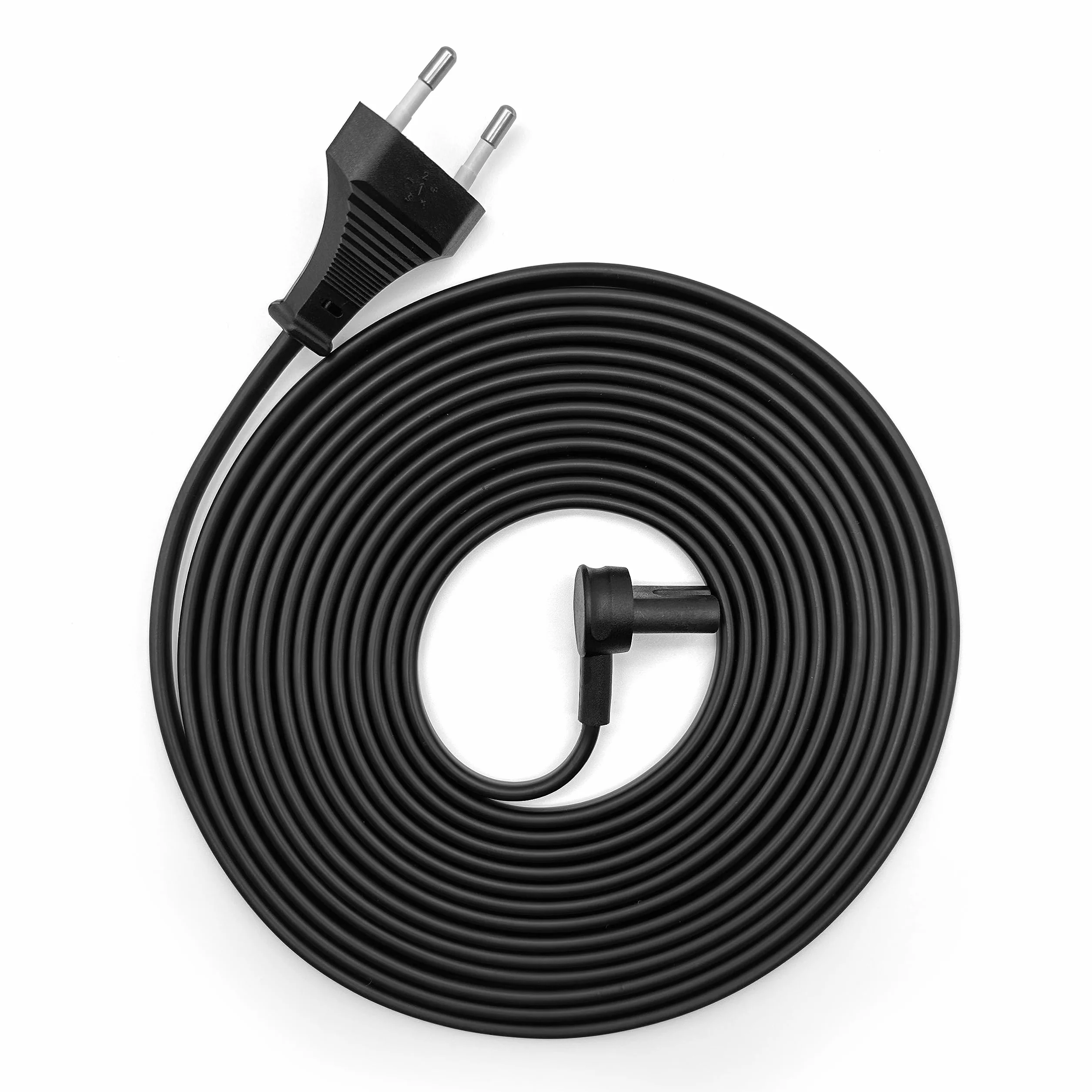 BrightOn® Zapasowy kabel zasilający kompatybilny z Sonos ERA 100, ERA 300 i Mini Sub, wersja europejska, (1 opakowanie) (5 metrów, czarny)