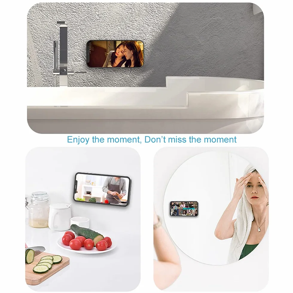 Magnetyczny uchwyt ścienny do iPhone 15/14/13/12 Pro mini Pro Max 2 sztuki