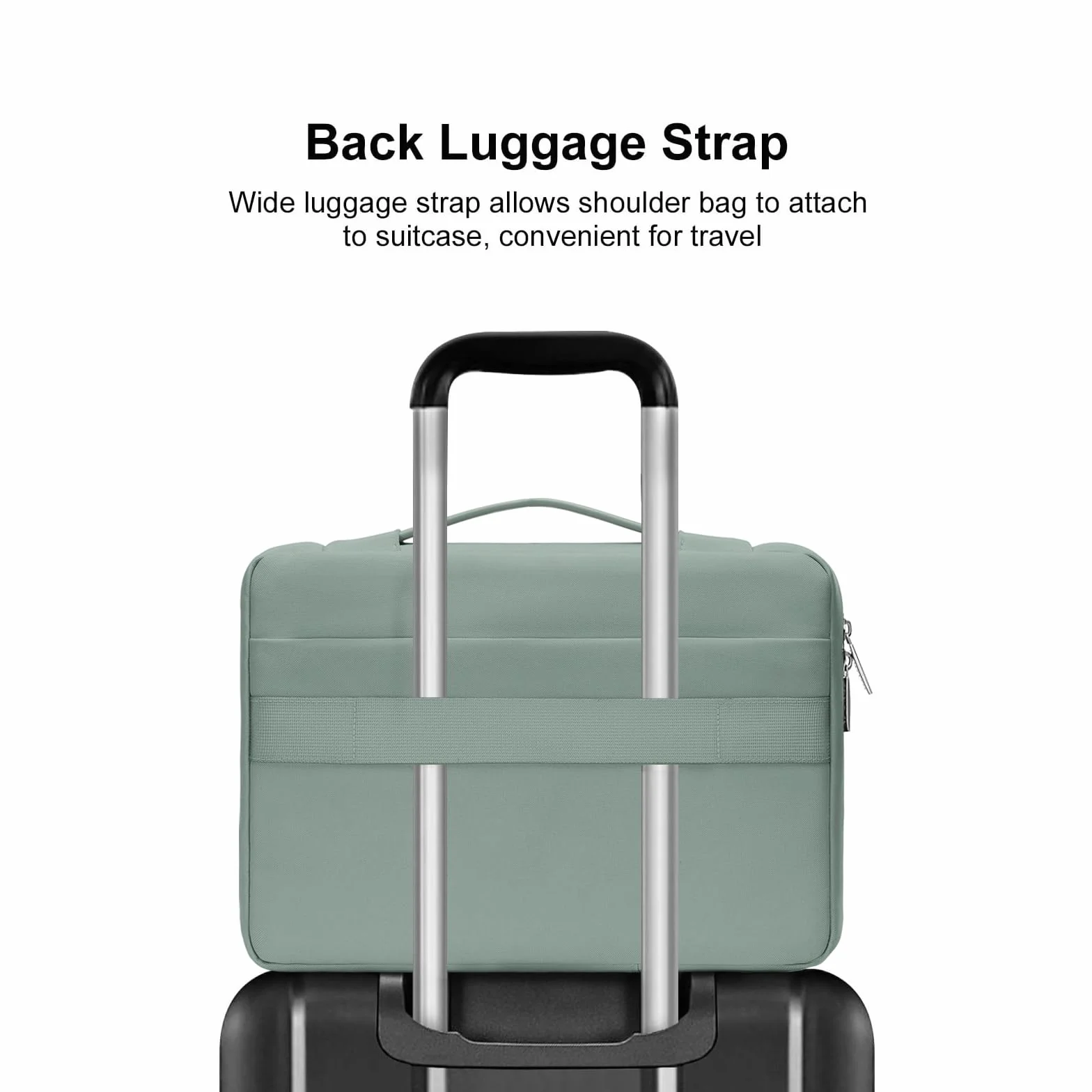 MOSISO Ochronny pokrowiec na laptopa 360 33.8 cm, pokrowiec na laptopa 13–13,3 cala, kompatybilny z MacBook Air/Pro 13/Pro 14, HP Dell ASUS Lenovo, otwierana z boku torba z 2 podniesionymi i 1
