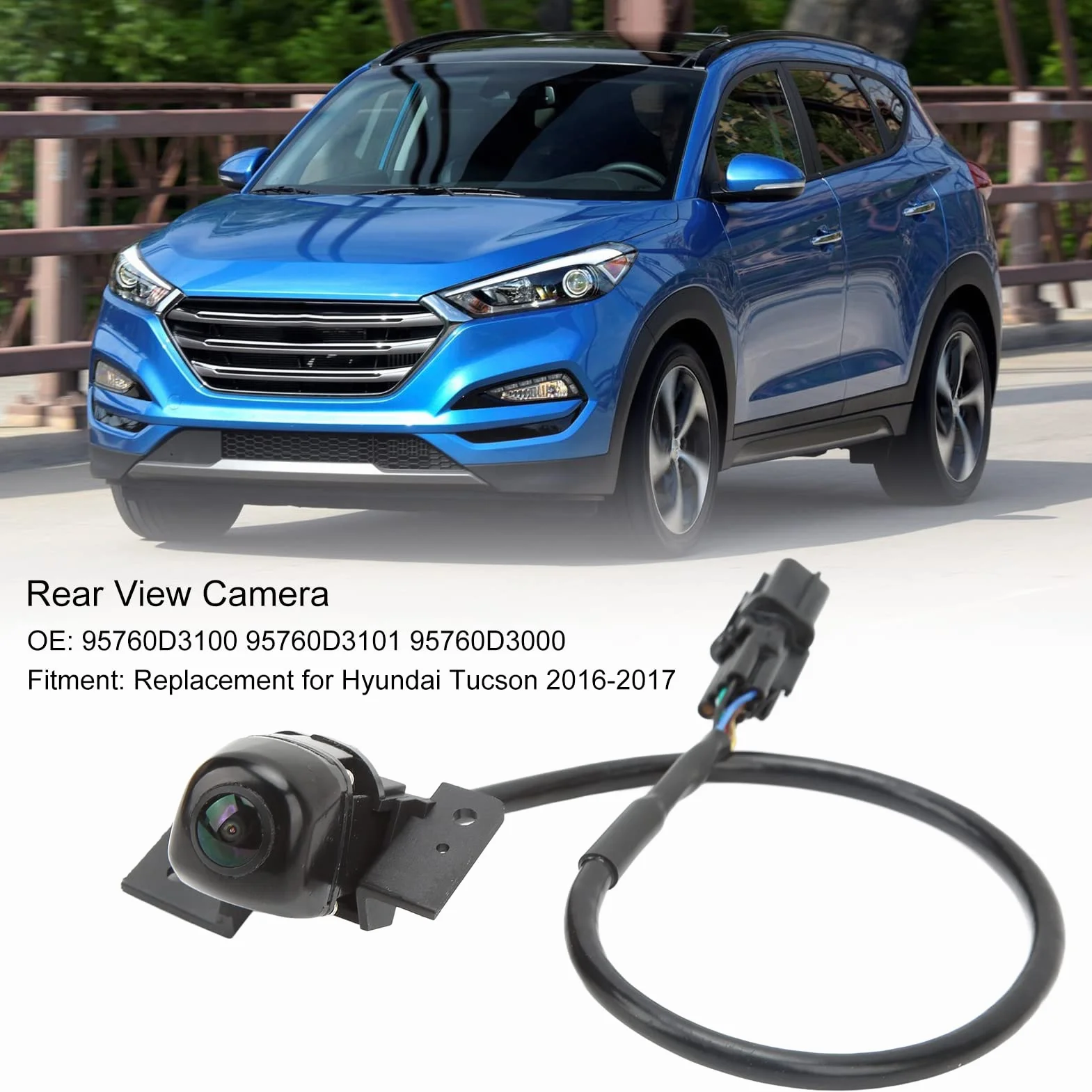 Kamera Cofania do Hyundai Tucson 2016-2017 95760D3100 95760D3101 95760D3000 Wspomagająca Parkowanie