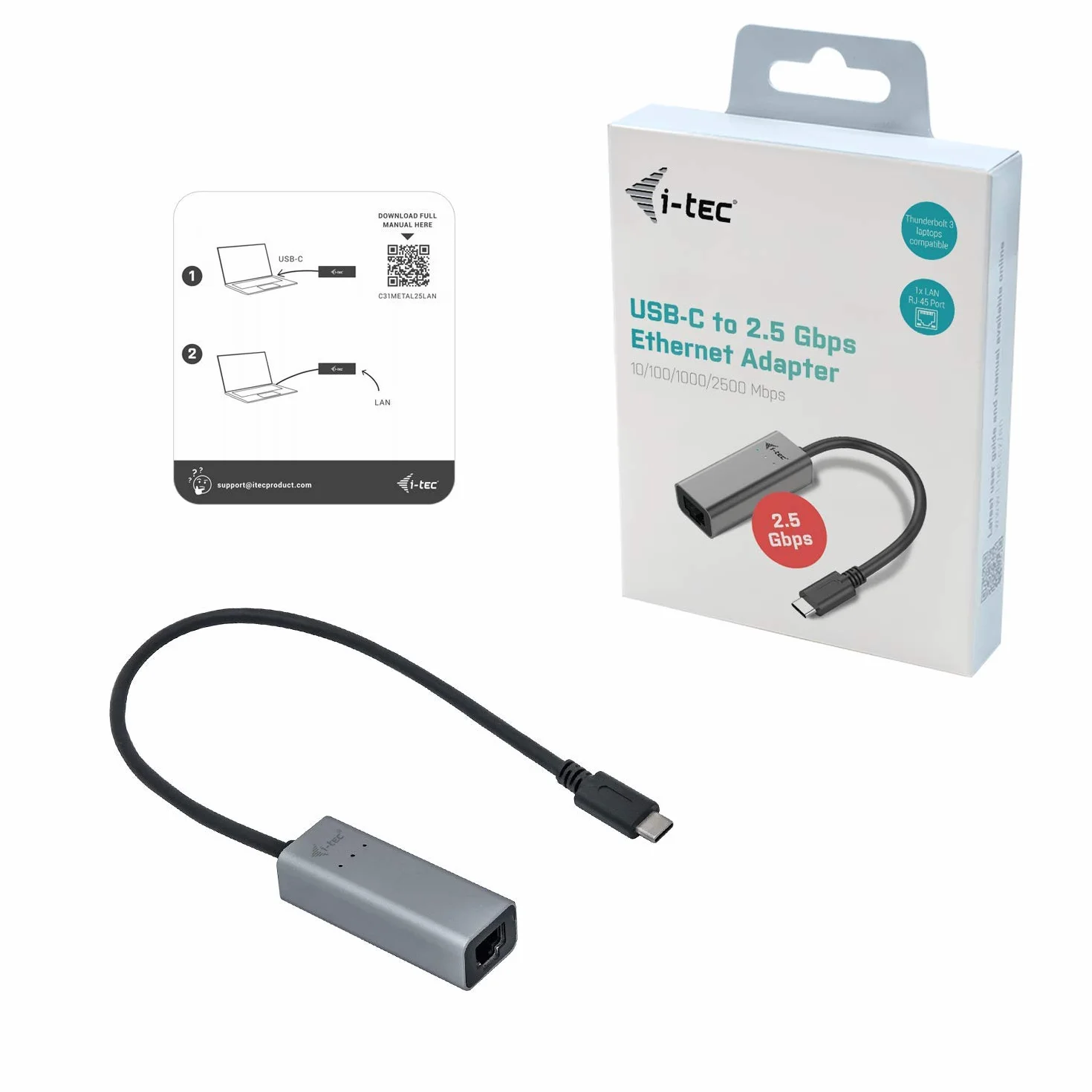 I-TEC Adapter USB-C na 2,5 Gb/s