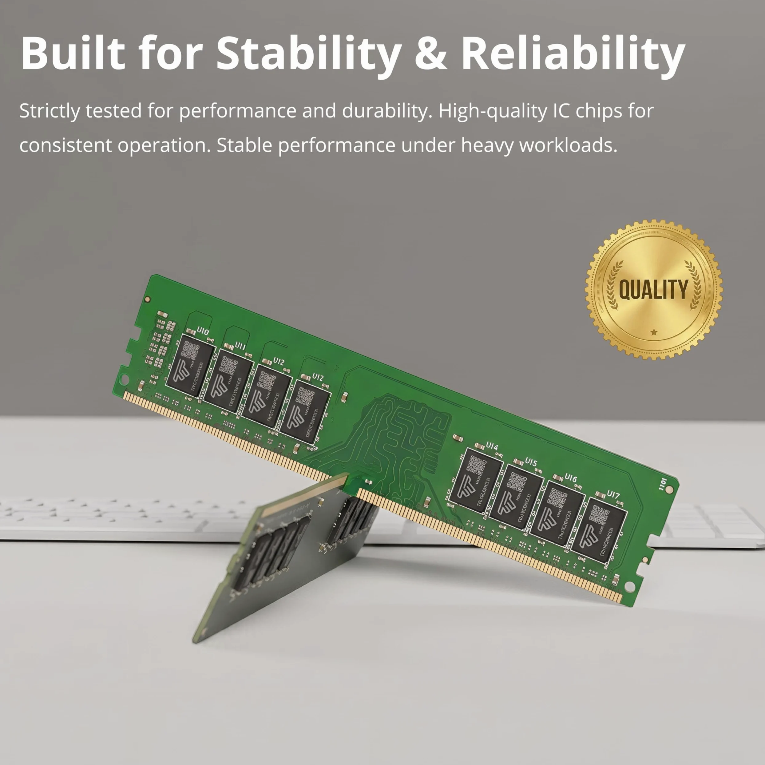 Timetec 8 GB DDR4 2666 MHz PC4-21300 Bez ECC Niebuforowany 1.2 V CL19 1Rx8 Pojedynczy Rang 288 Pin UDIMM Komputer stacjonarny Pamięć RAM Moduł aktualizacji (8 GB)