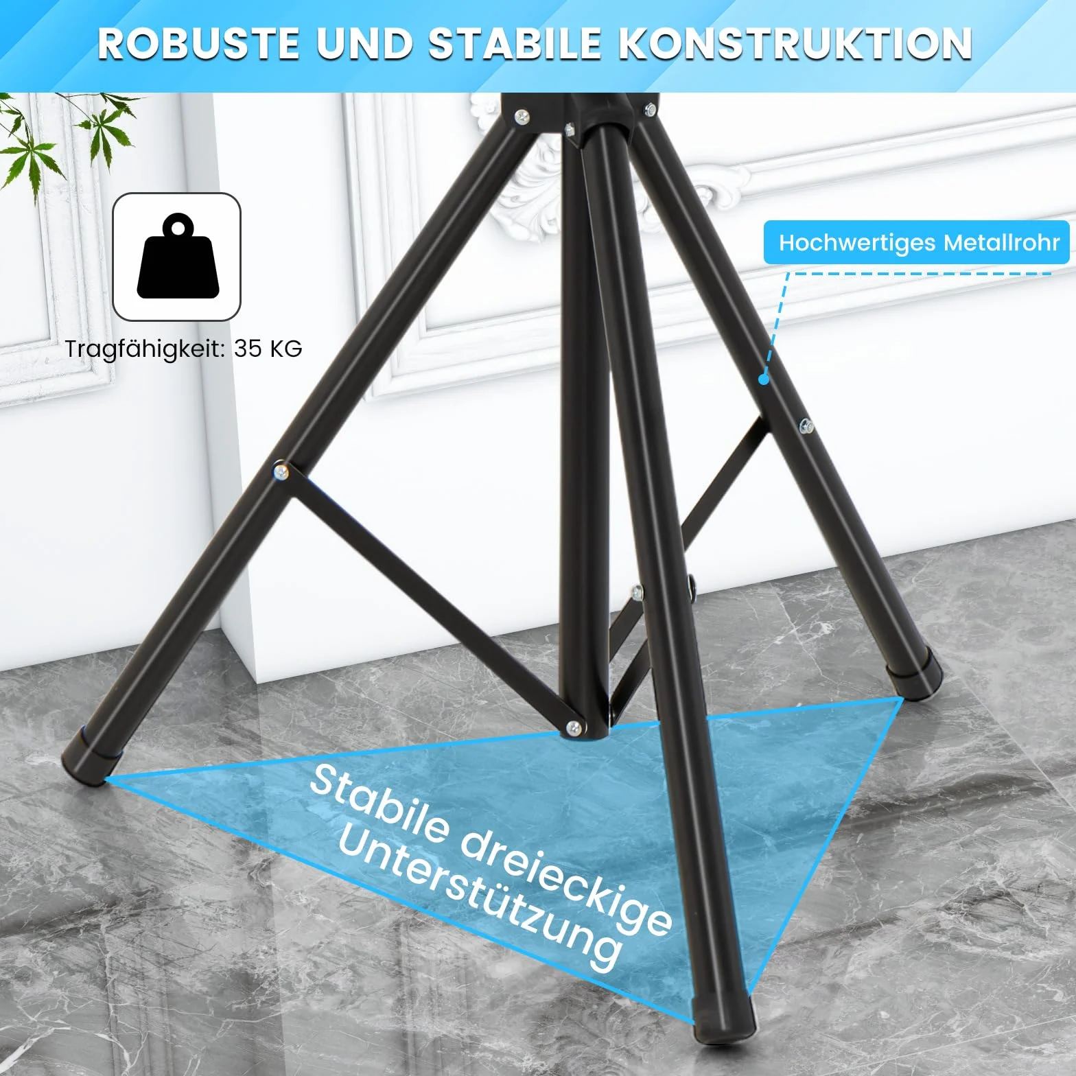 COSTWAY Stojak pod telewizor z regulacją wysokości, 21–47 cali, 35 kg, 450x100 mm, czarny