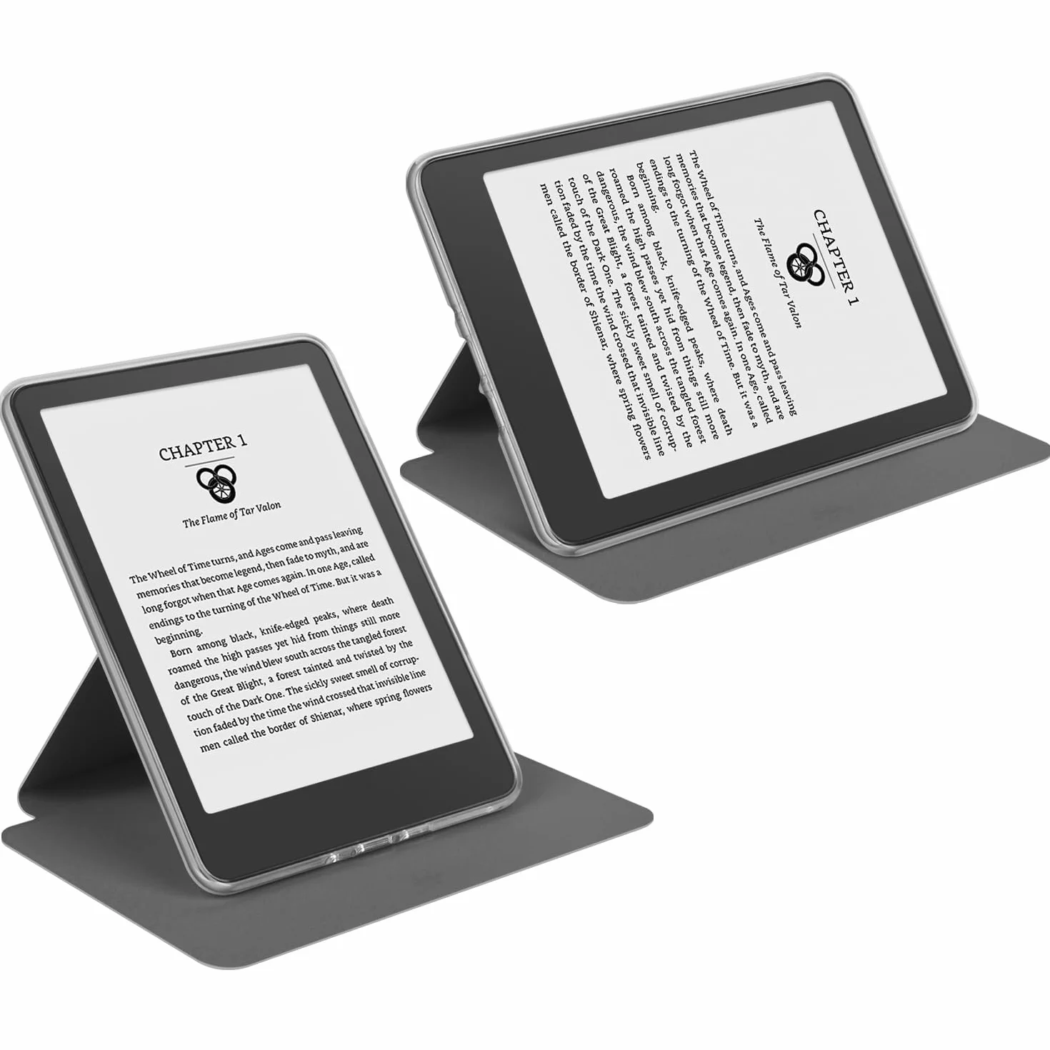 Etui obracane o 360 stopni do Kindle Paperwhite 17.3 cm (wersja 11. generacji-2021), odłączana magnetyczna konstrukcja, ochronna, regulowana osłona, przezroczysta tylna strona z automatycznym uśpienia