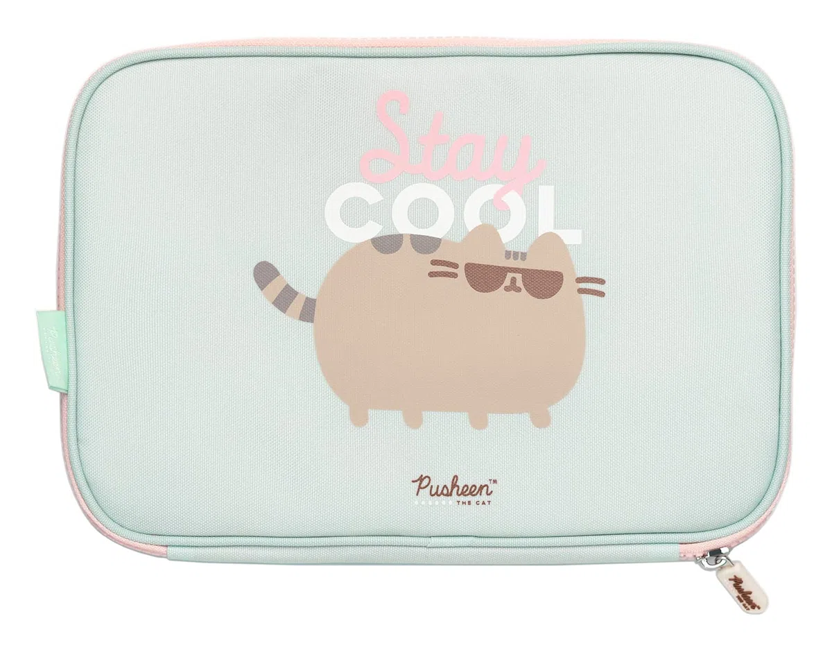 Grupo Erik Etui na tablet Pusheen Foodie Collection z wewnętrzną kieszenią, 29 x 22,5 x 2,5 cm, kompatybilne z tabletem o rozmiarze do 10,5"