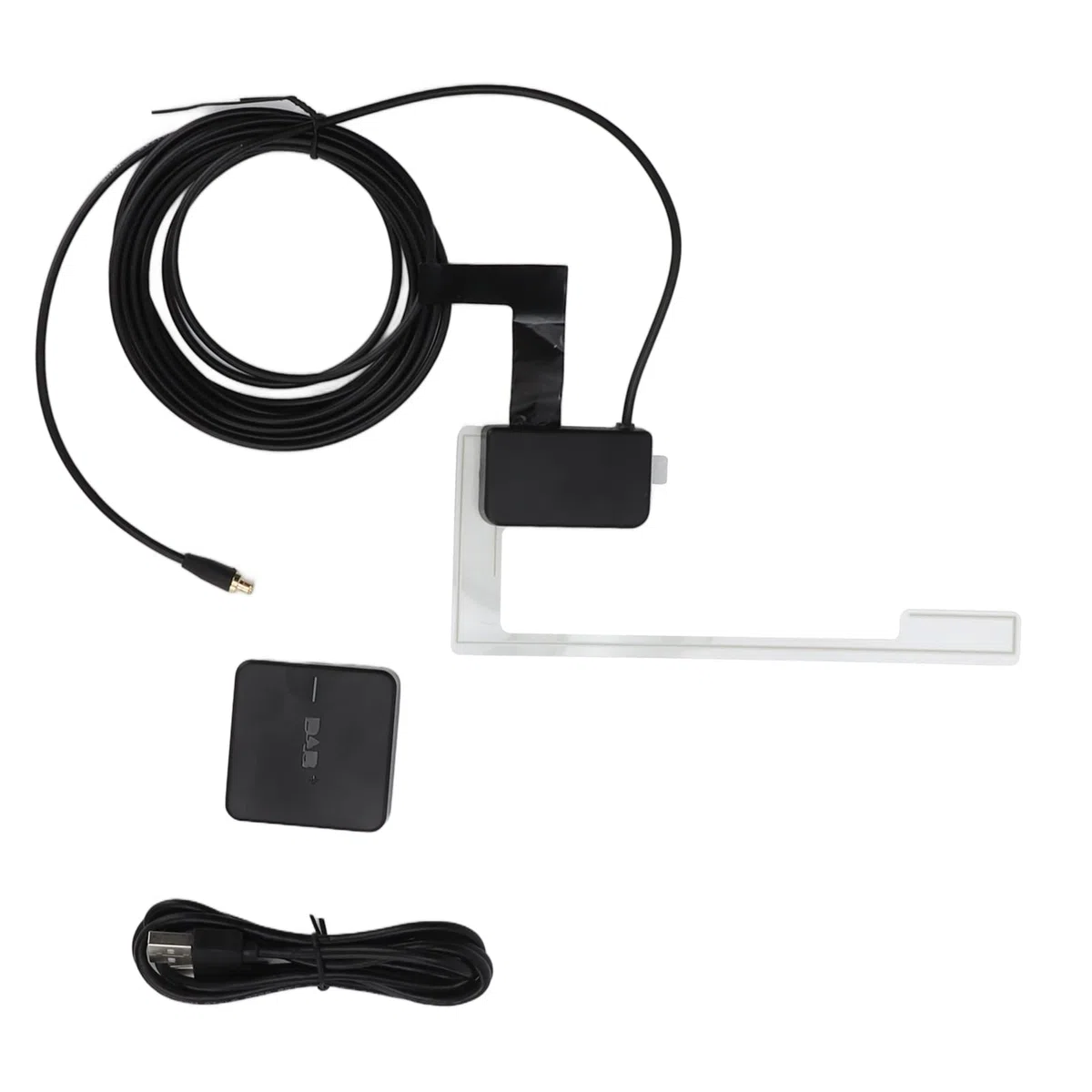 Adapter do odbiornika radiowego Universal Car Digital DAB Box z portem typu C dla systemu Android 5.1 Nawigacja samochodowa Wysokiej jakości materiał ABS Kompaktowy rozmiar Łatwa