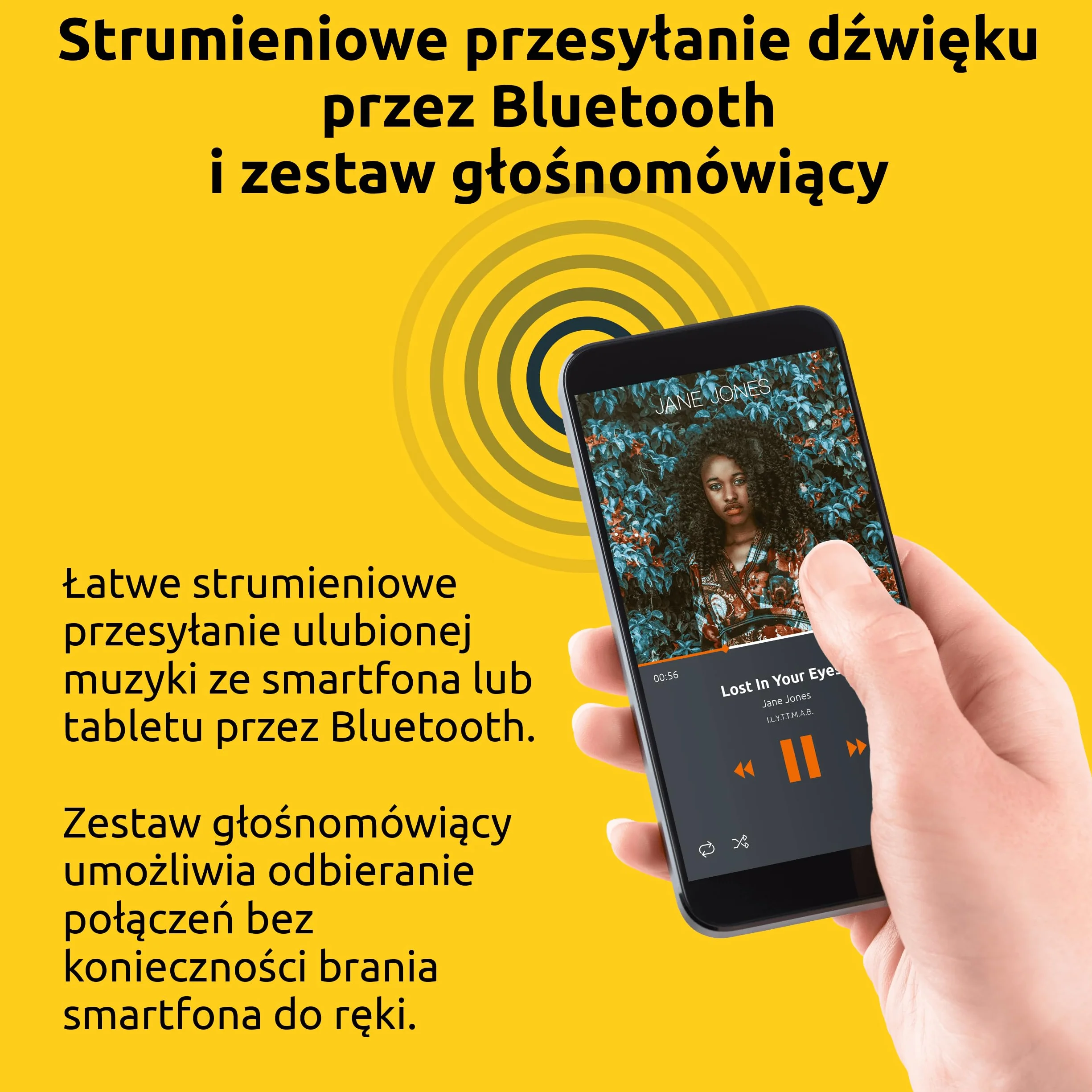 TechniSat VIOLA Radio z gniazdkiem, kompaktowe radio FM do gniazdka (Bluetooth, zestaw głośnomówiący, przyciski sterujące, 30 ulubionych, głośnik mono 1,5 W), białe
