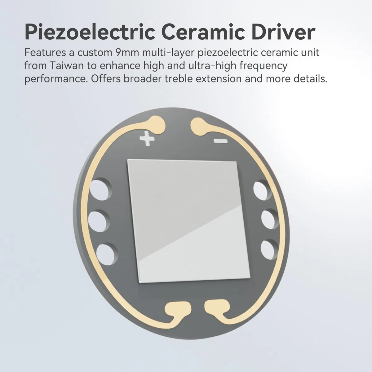 HZSOUND Ginkgo Monitory douszne, 10 mm DD i 9 mm PZT Dual Driver IEM słuchawki z mikrofonem, przewodowe słuchawki z posrebrzanym kablem OFC, izolacja dźwięku Hi-Fi i szumów, dla muzyków, audiofilów
