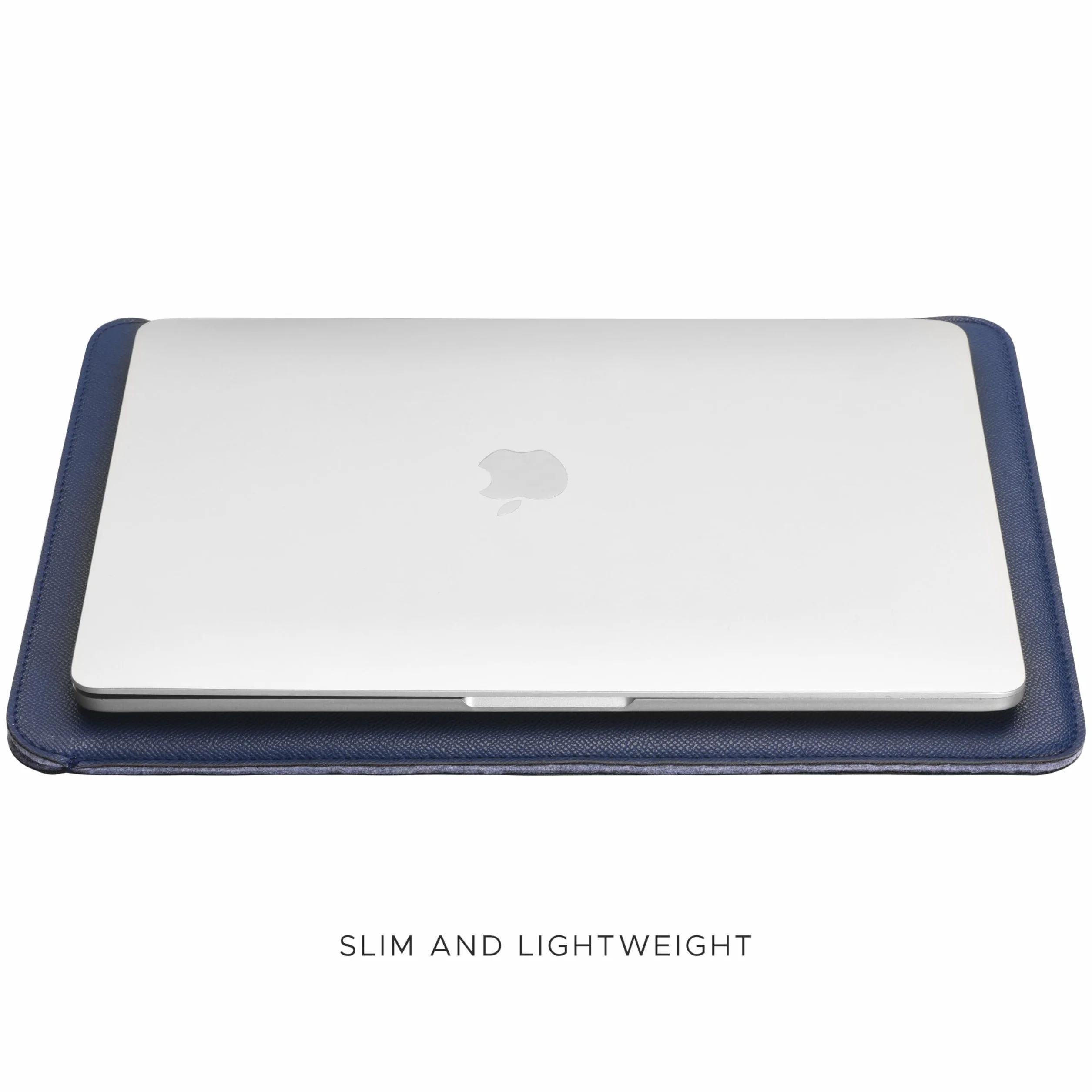 Comfyable etui na laptopa 13 cali kompatybilne z MacBook Air 13 M5 2026 A3449 M4 M3 M2 M1, MacBook Pro 13 2022-2016, MacBook Neo A18, smukły pokrowiec MacBook ze skóry PU, Granatowy Midnight