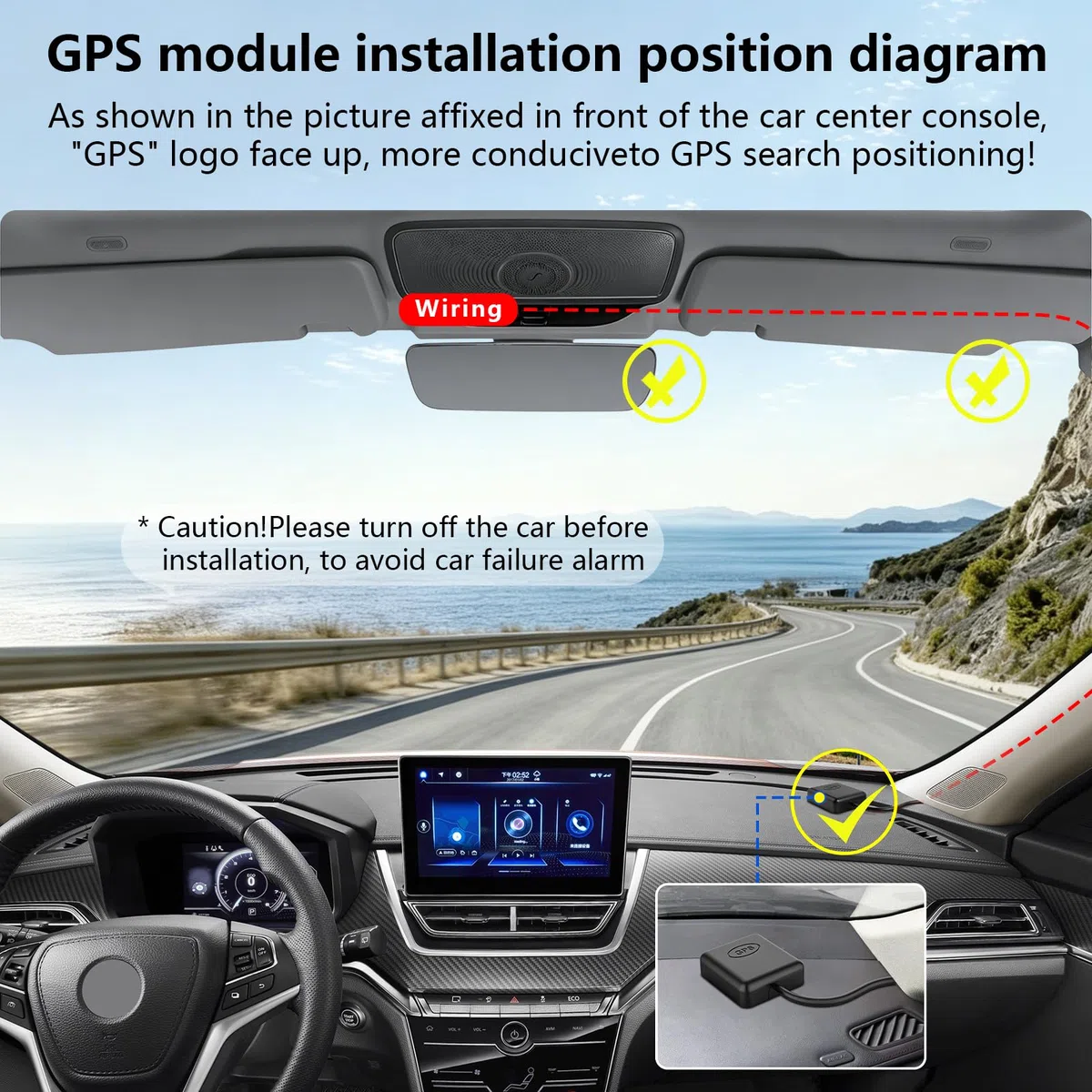 MANGOAL 4K+1080P Kamera samochodowa Przodu i Tyłu, Wygląd OEM Dash Cam, Dotyczy do Toyota Corolla Cross & Corolla Cross Hybrid 2023 2024 2025 2026, LE L XLE, Czujnik G, WiFi & App, Karta 128 GB | 2023, 2024, 2025, 2026 (model A), LE L XLE, OEM Factory Loo