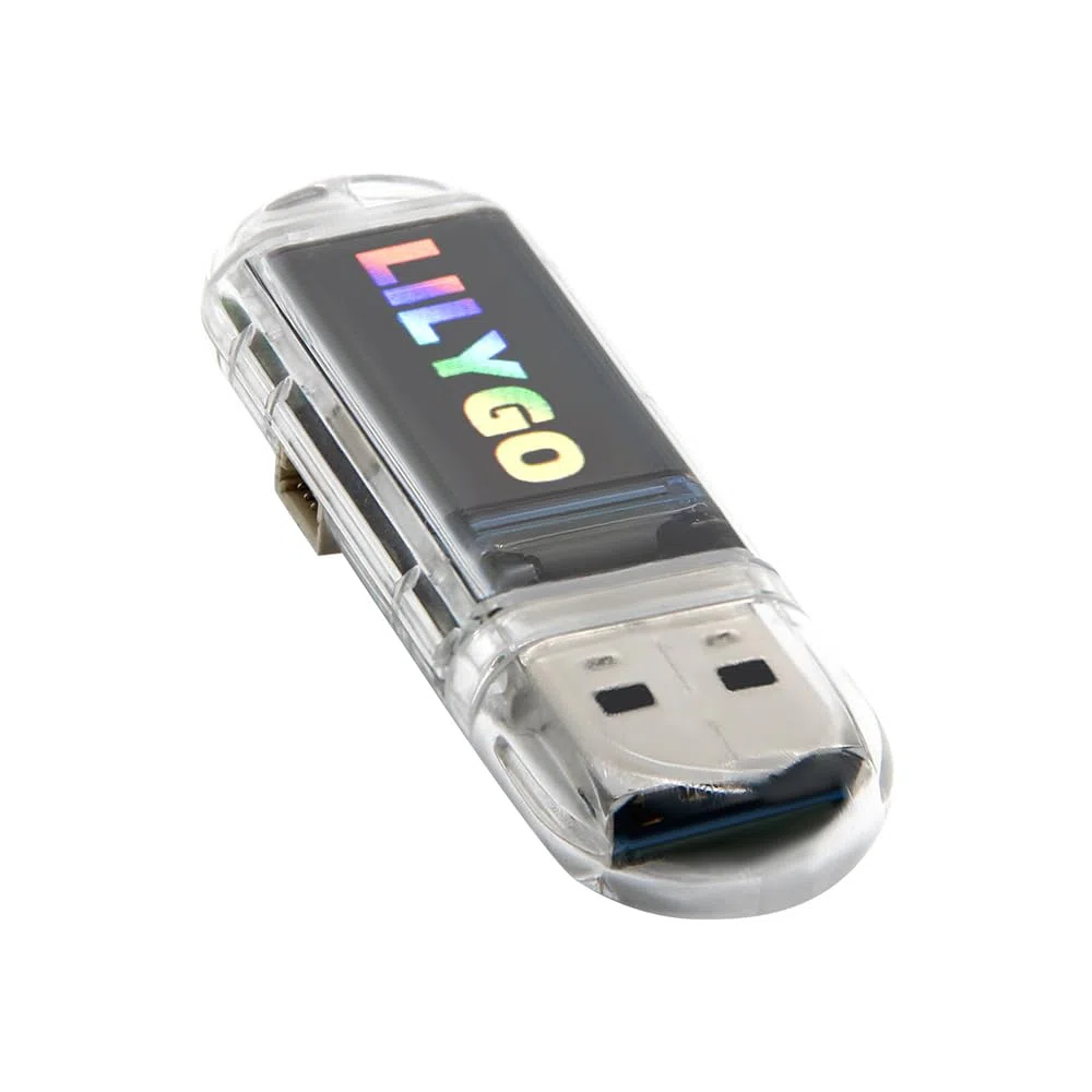 LILYGO T-Dongle-S3 ESP32-S3 TTGO płytka rozwojowa z kluczem sprzętowym do ekranu 0,96" ST7735 wyświetlacz LCD karta TF