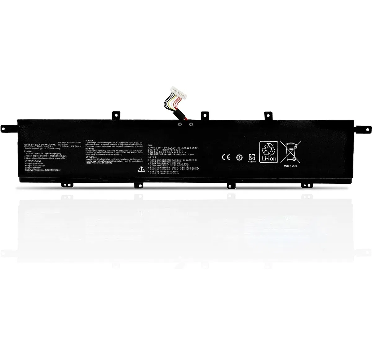 C42N2008 Bateria Laptopa | Zamiennik dla ASUS ZenBook Pro Duo 15 OLED UX582 UX582LR XS74T UX582LR-H2002R UX582LR-BP1979R H2003R Series (15,48 V 92 Wh)