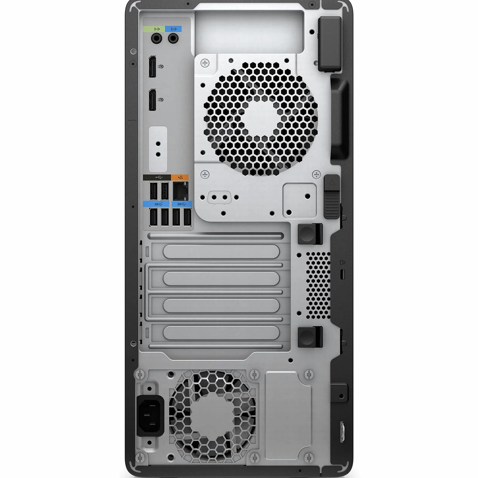 HP PC komputer stacjonarny stacja robocza Z2 G5, procesor Core i5-10400, pamięć 16 GB RAM, dysk SSD 512 GB, Windows 11 Pro (odnowiony)